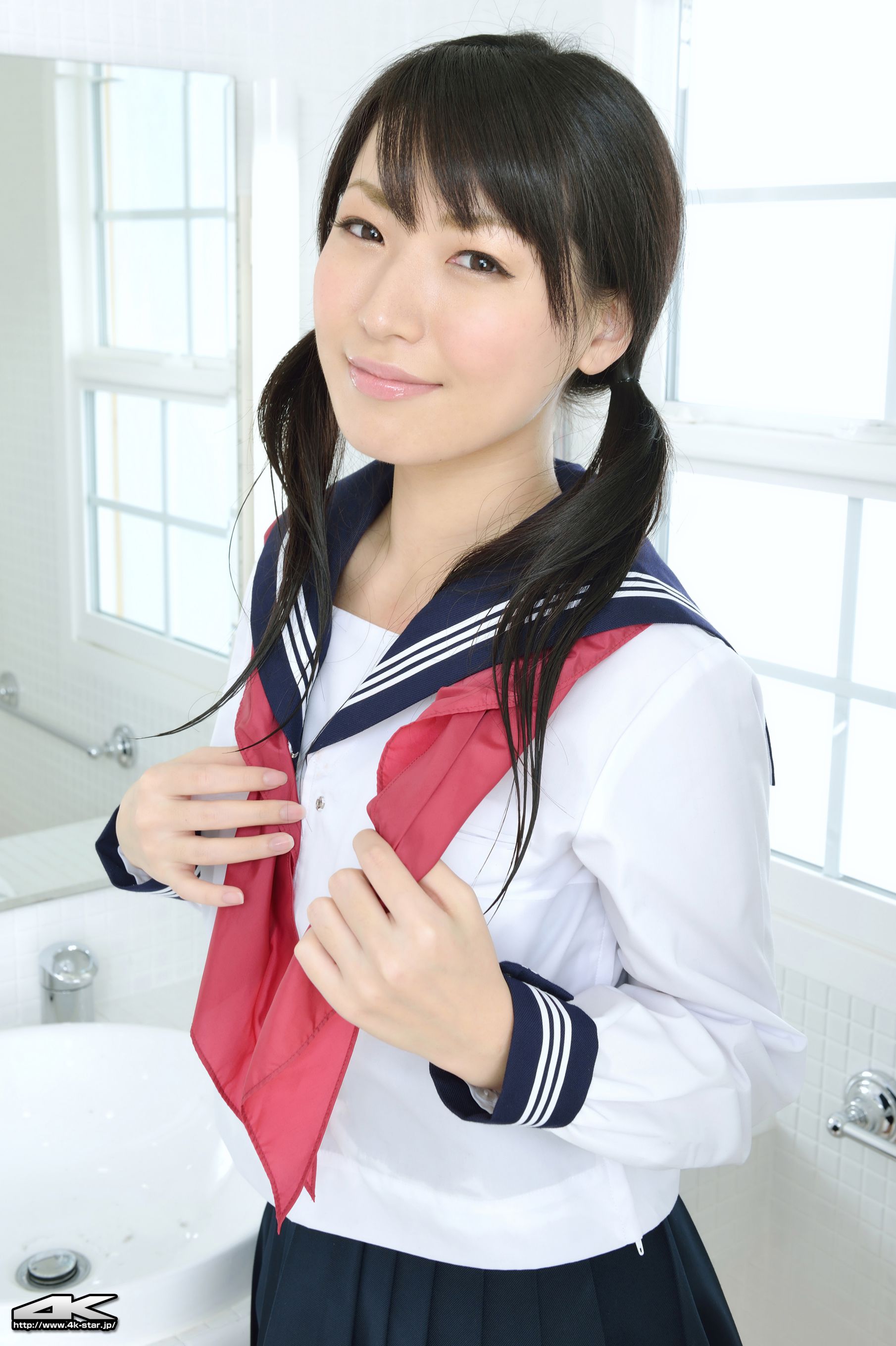 [4K-STAR] NO.00271 松下美保 「セーラー服」JK制服