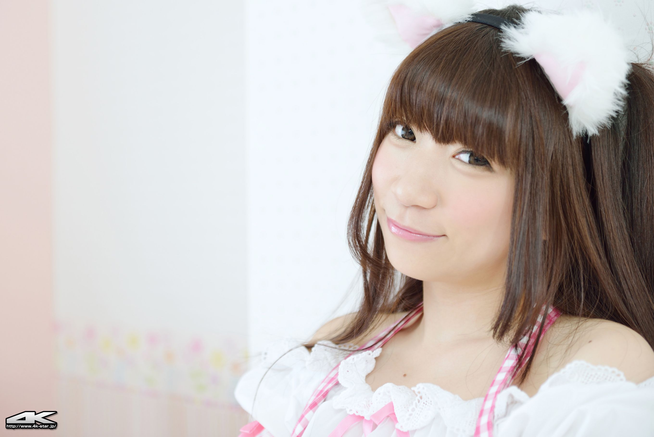 [4K-STAR] NO.00290 月城右紗 Maid Costume 猫耳少女