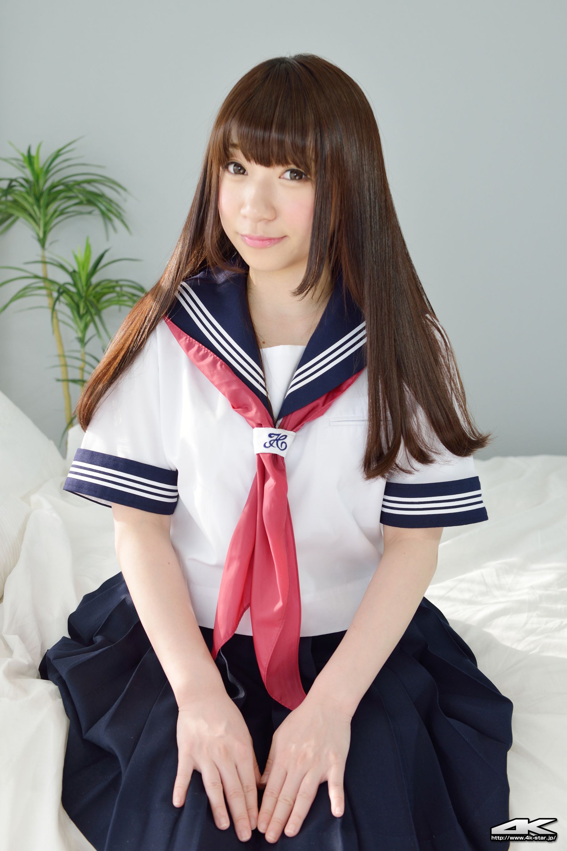 [4K-STAR] NO.00292 月城右紗 School Girl JK制服