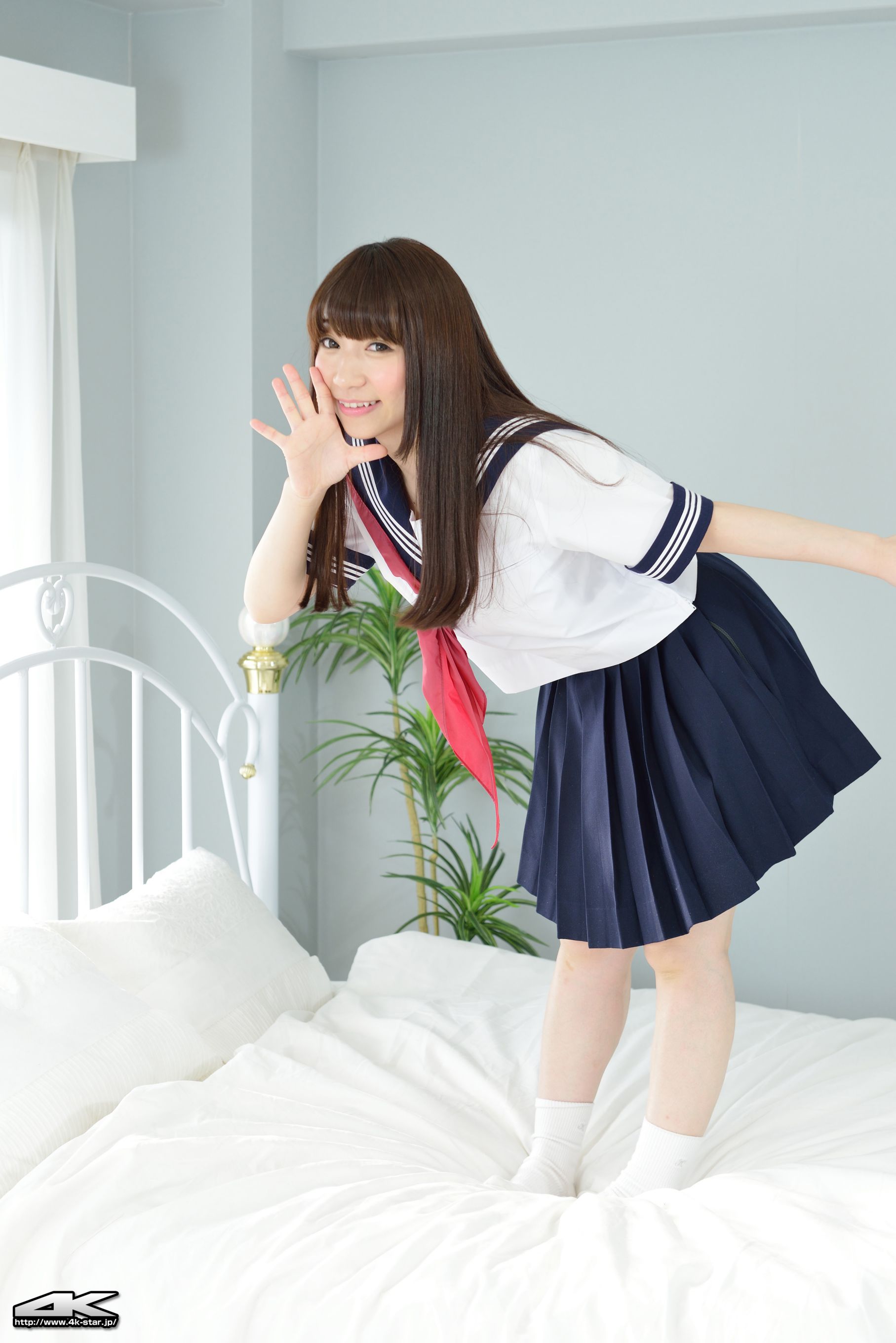 [4K-STAR] NO.00292 月城右紗 School Girl JK制服