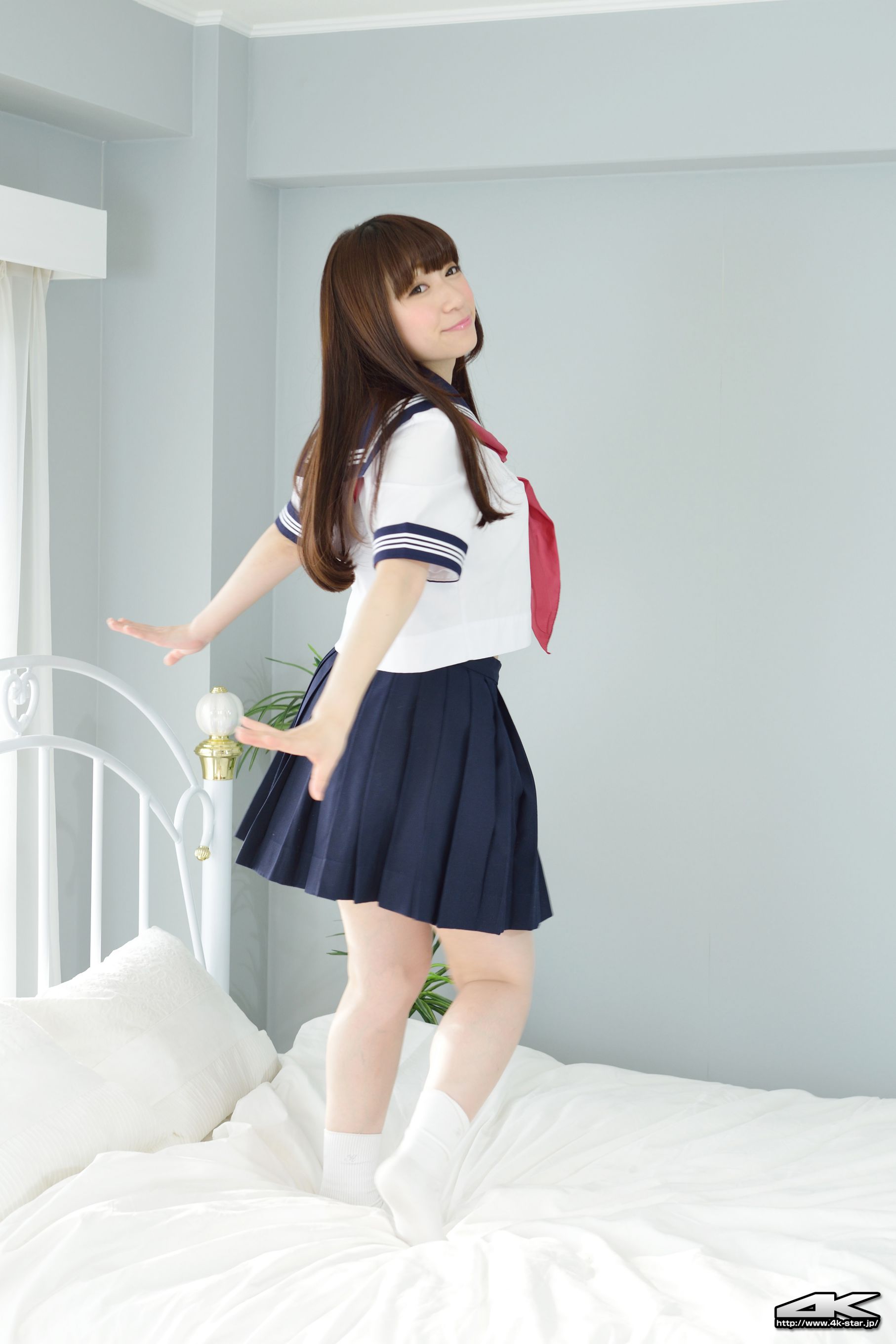 [4K-STAR] NO.00292 月城右紗 School Girl JK制服