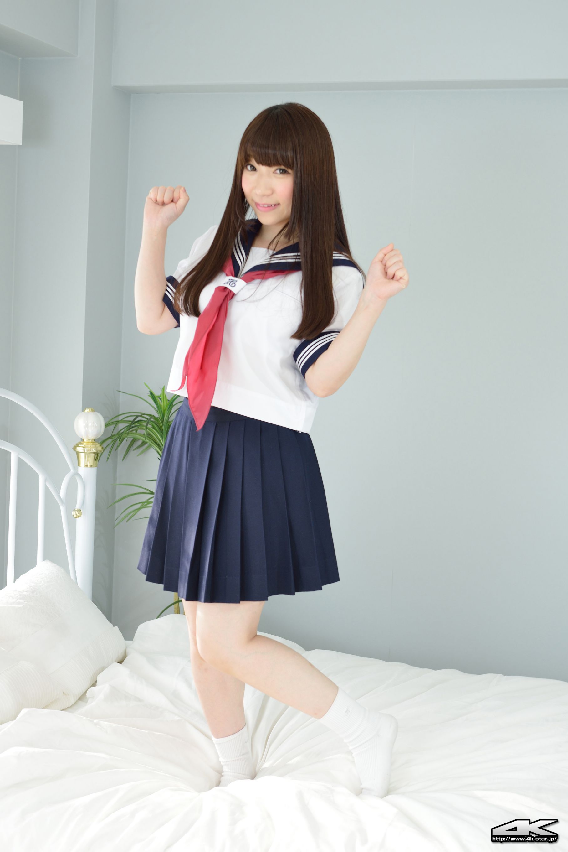[4K-STAR] NO.00292 月城右紗 School Girl JK制服