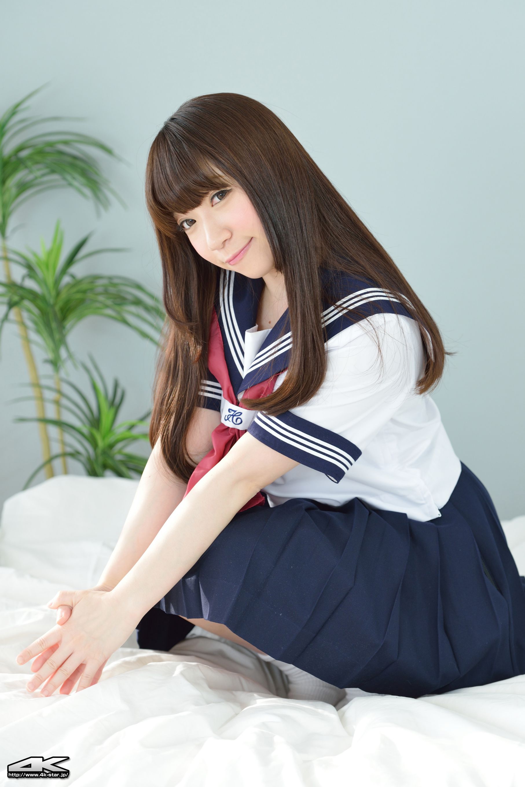 [4K-STAR] NO.00292 月城右紗 School Girl JK制服