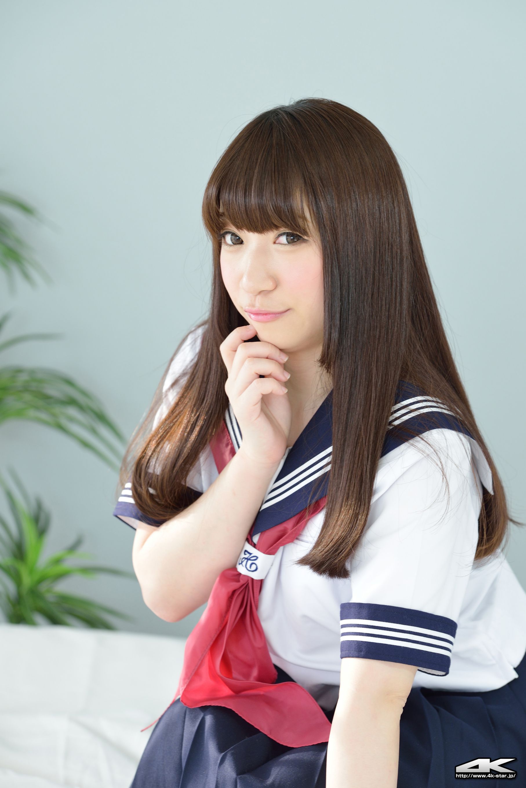 [4K-STAR] NO.00292 月城右紗 School Girl JK制服