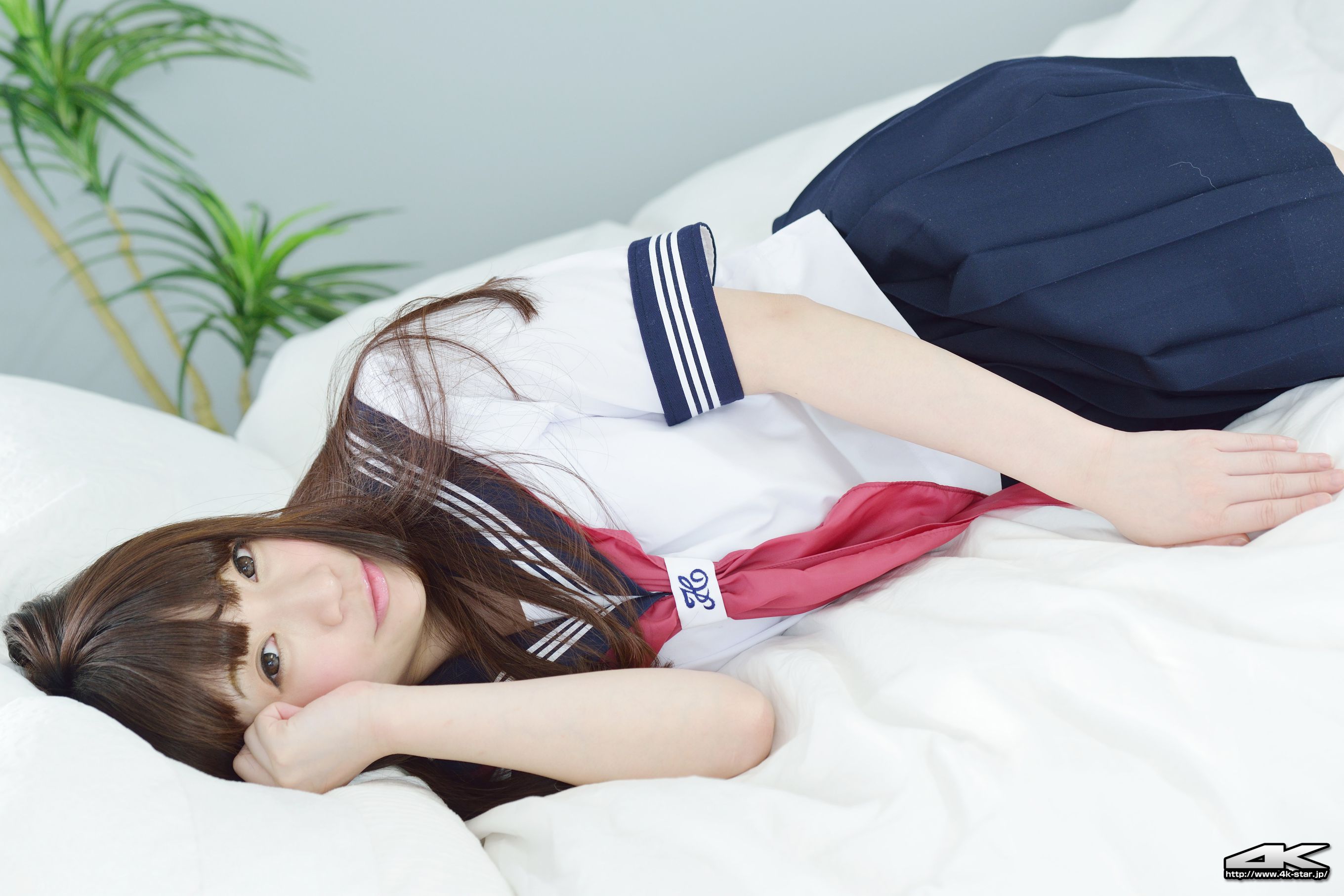 [4K-STAR] NO.00292 月城右紗 School Girl JK制服