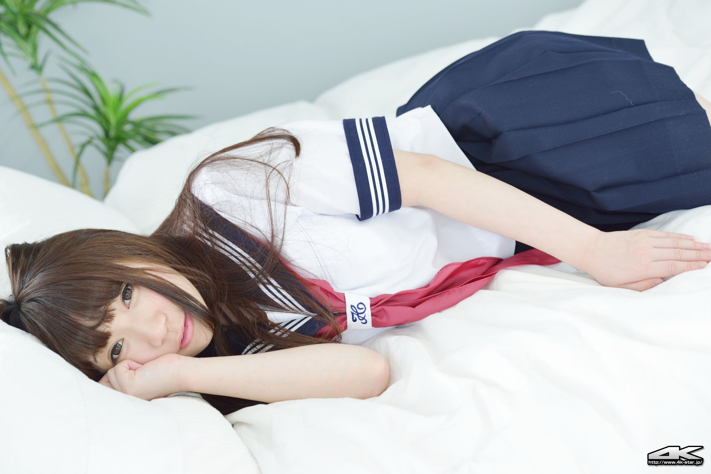 [4K-STAR] NO.00292 月城右紗 School Girl JK制服