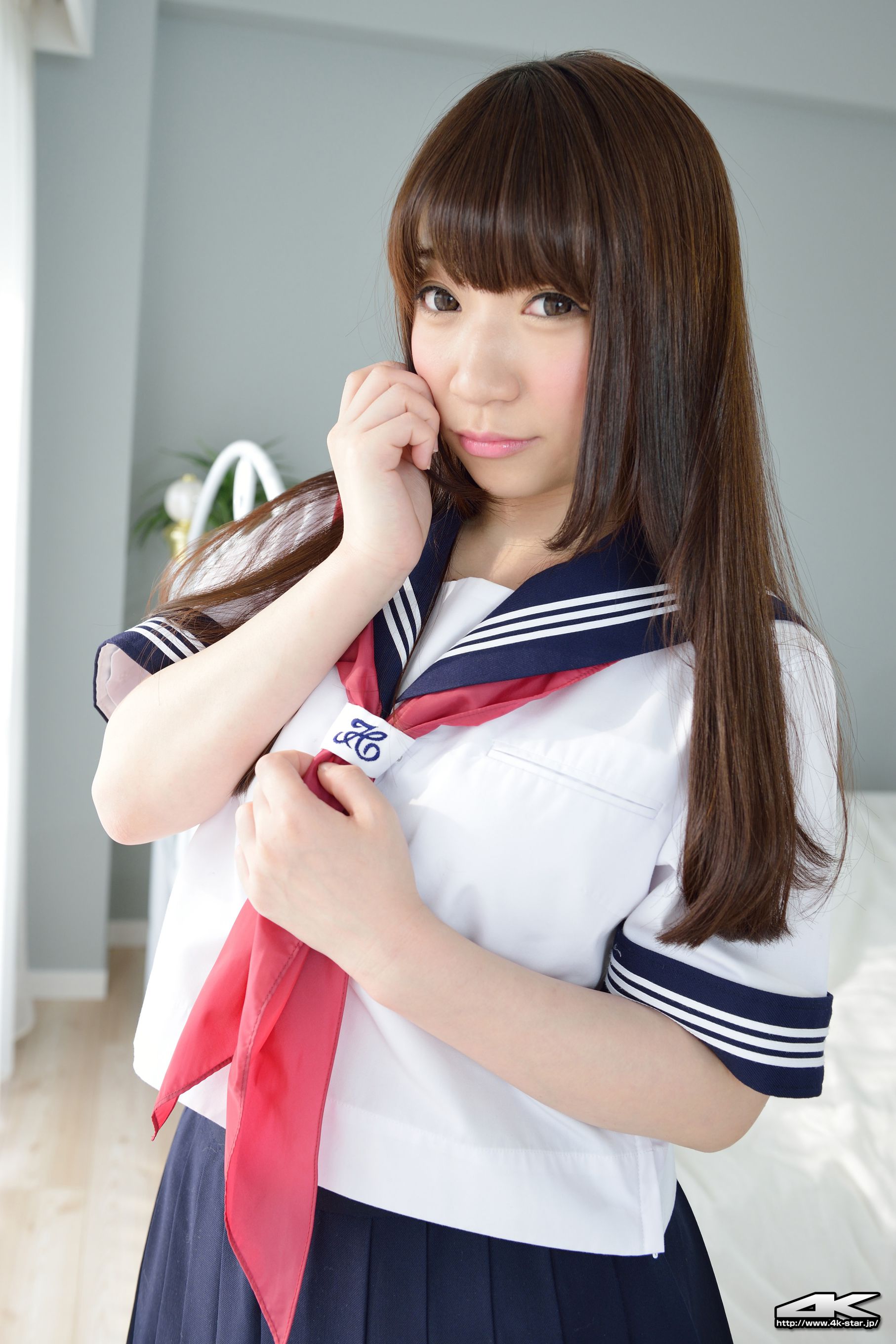 [4K-STAR] NO.00292 月城右紗 School Girl JK制服