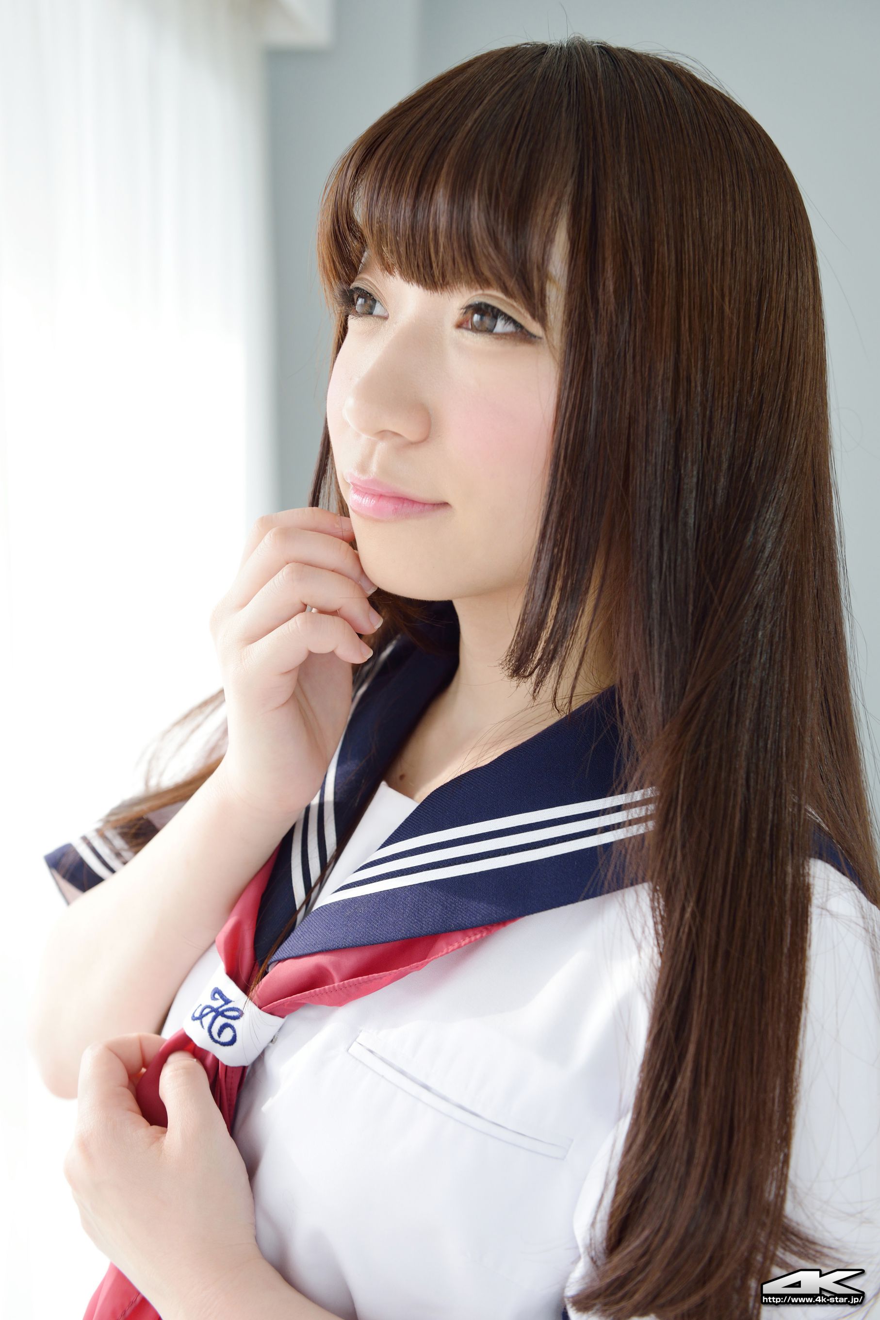 [4K-STAR] NO.00292 月城右紗 School Girl JK制服