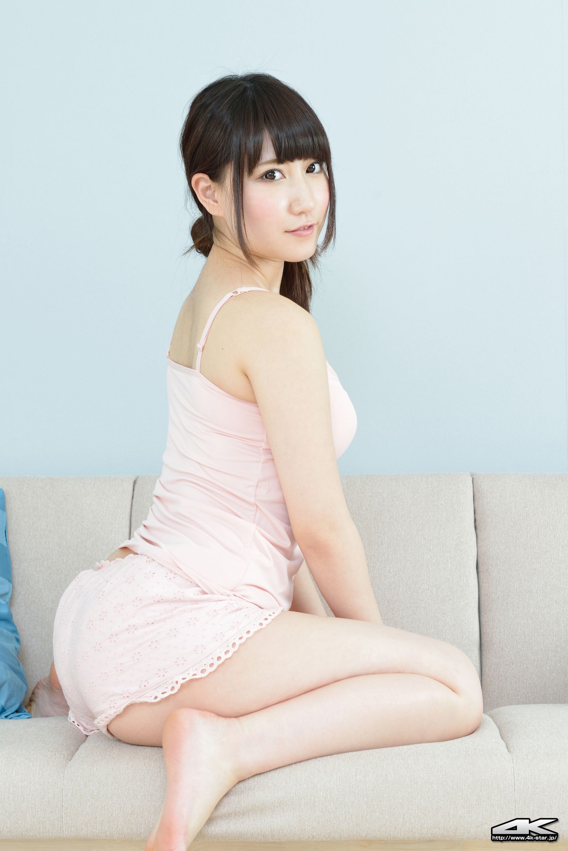 [4K-STAR] NO.00296 Mio Katsuragi 桂木澪 Summer Camisole 粉嫩睡衣