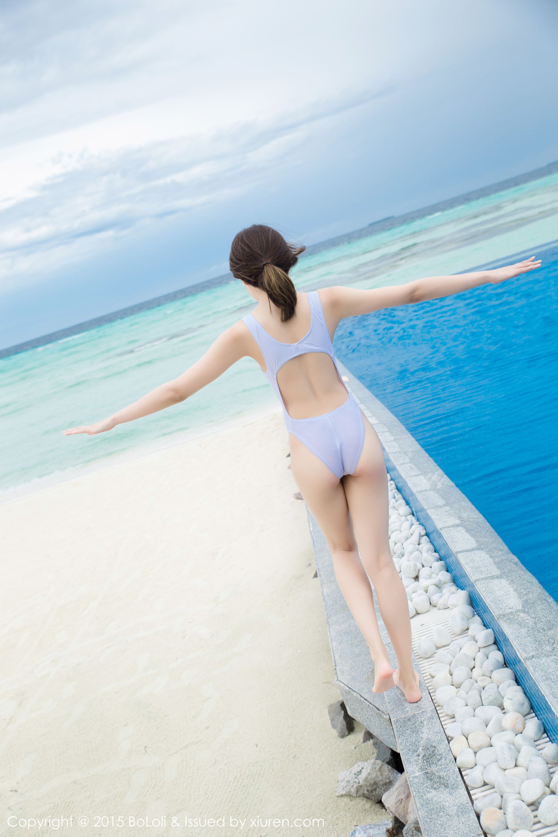 许诺Sabrina《马尔代夫旅拍》海边篇 [BoLoli波萝社] Vol.064 写真集