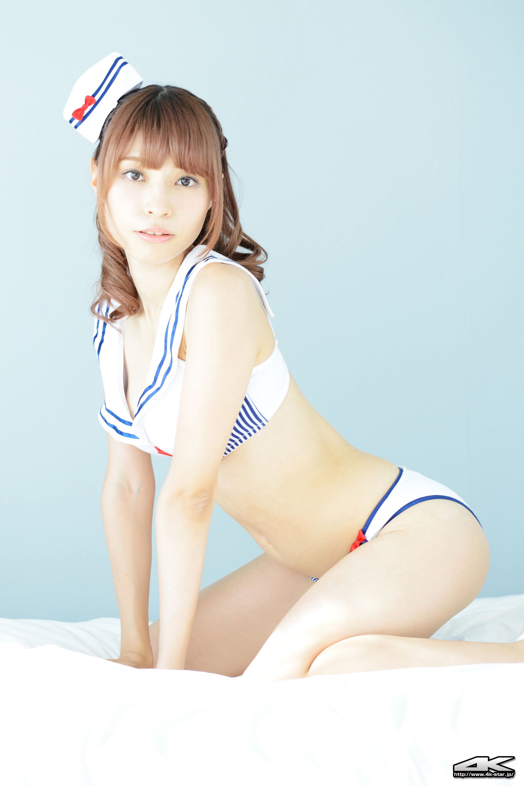[4K-STAR] NO.00311 寿エリカ Swim Suits 海军服泳装