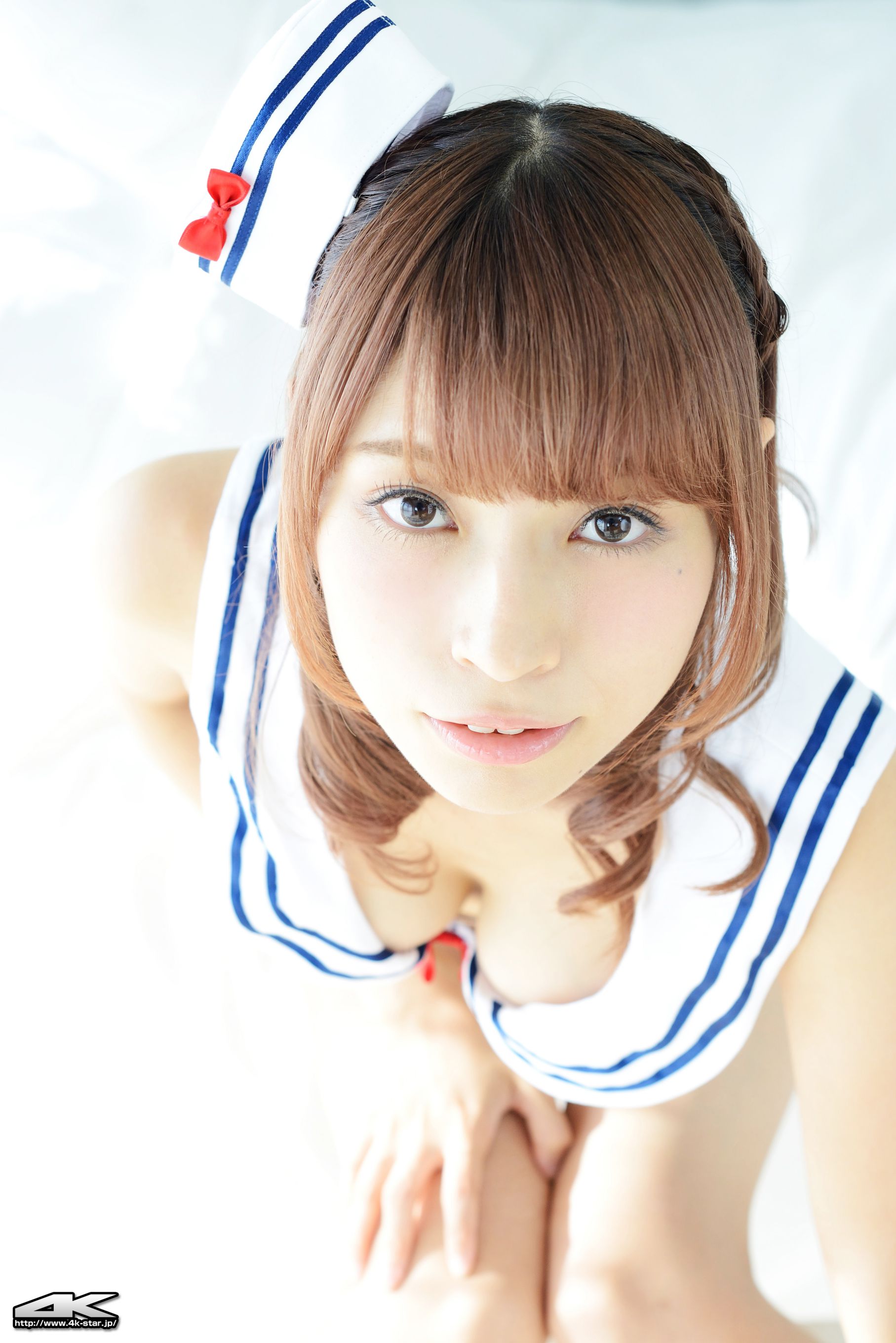 [4K-STAR] NO.00311 寿エリカ Swim Suits 海军服泳装