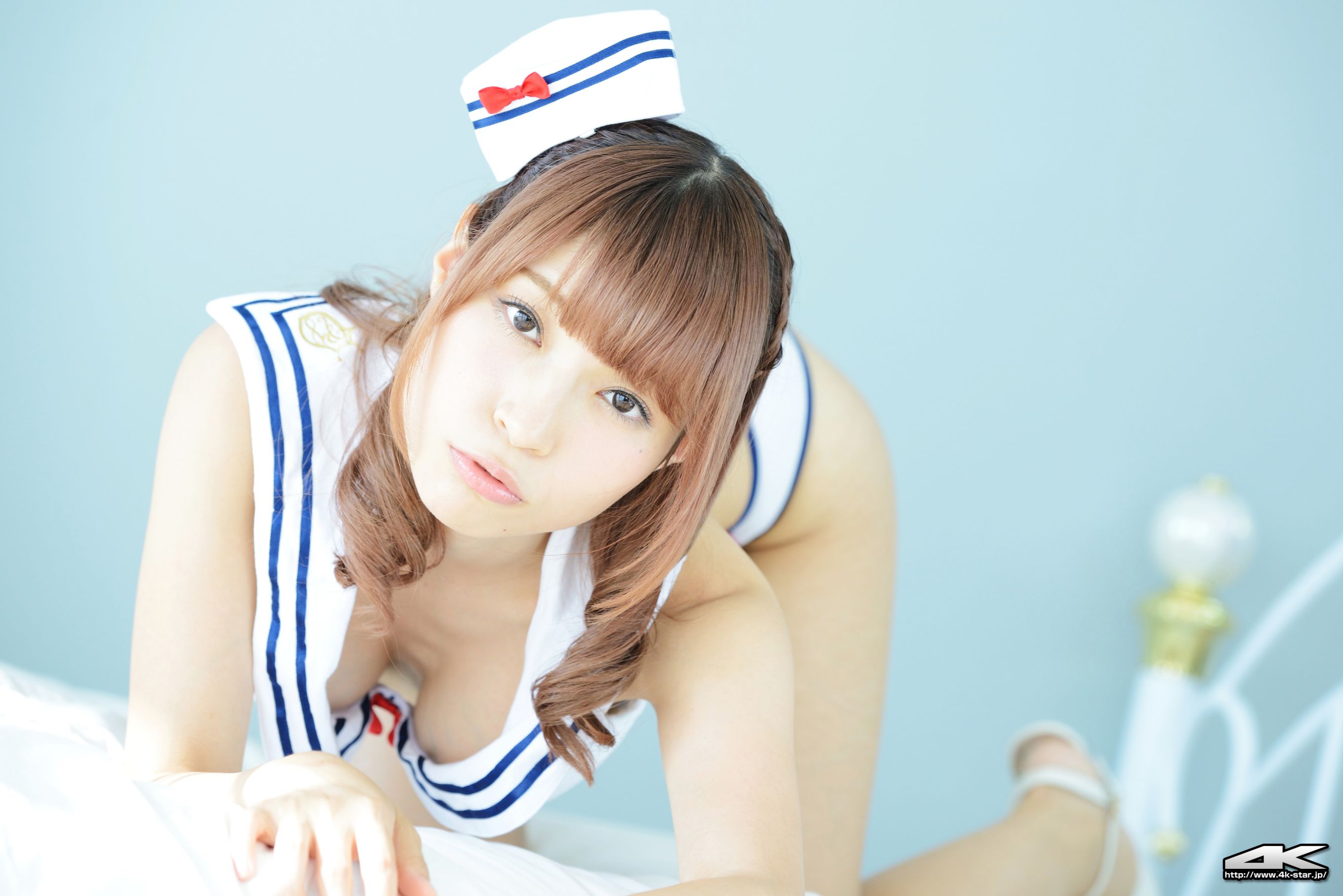[4K-STAR] NO.00311 寿エリカ Swim Suits 海军服泳装