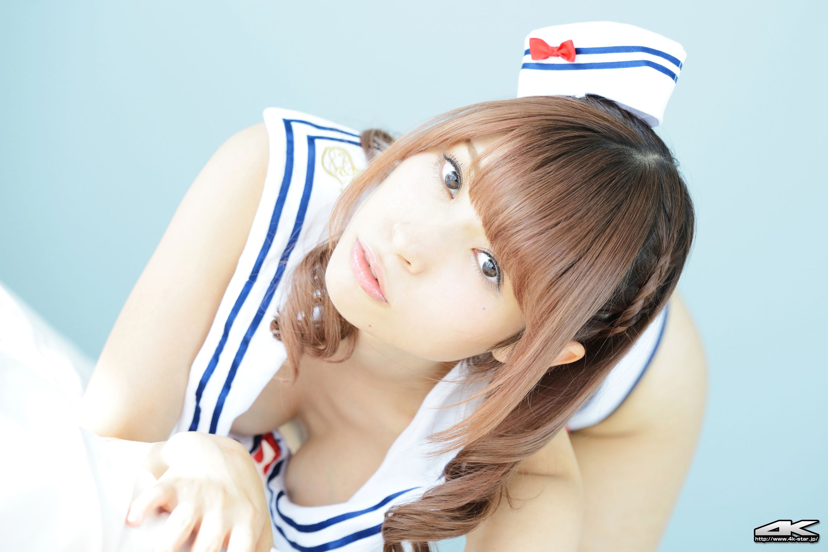 [4K-STAR] NO.00311 寿エリカ Swim Suits 海军服泳装