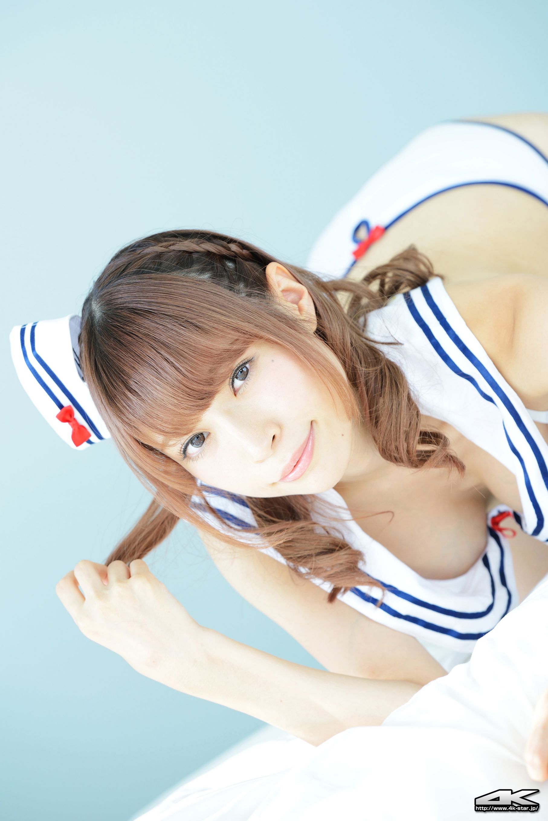 [4K-STAR] NO.00311 寿エリカ Swim Suits 海军服泳装