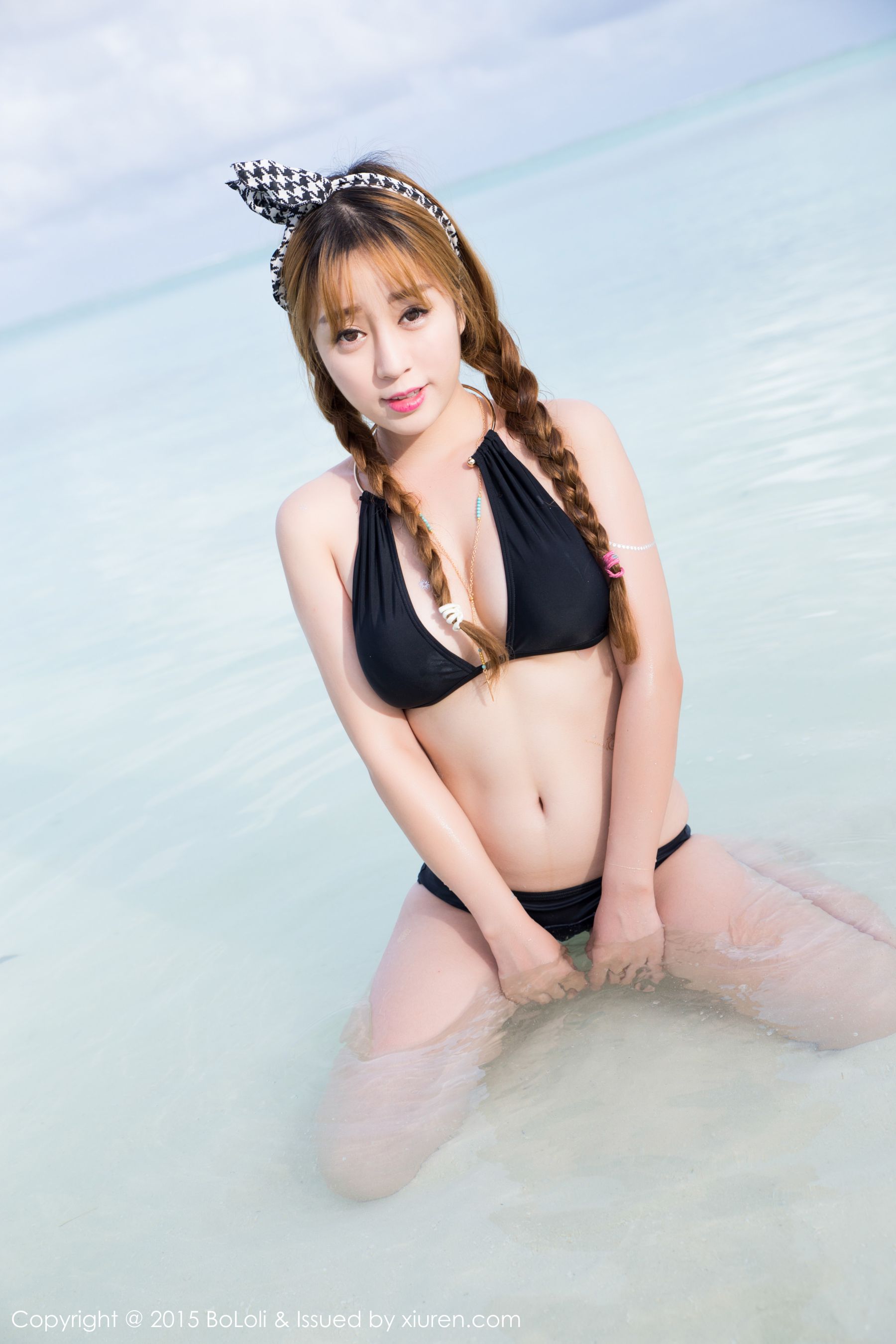 王雨纯《马尔代夫旅拍》唯美泳装 [BoLoli波萝社] Vol.072 写真集