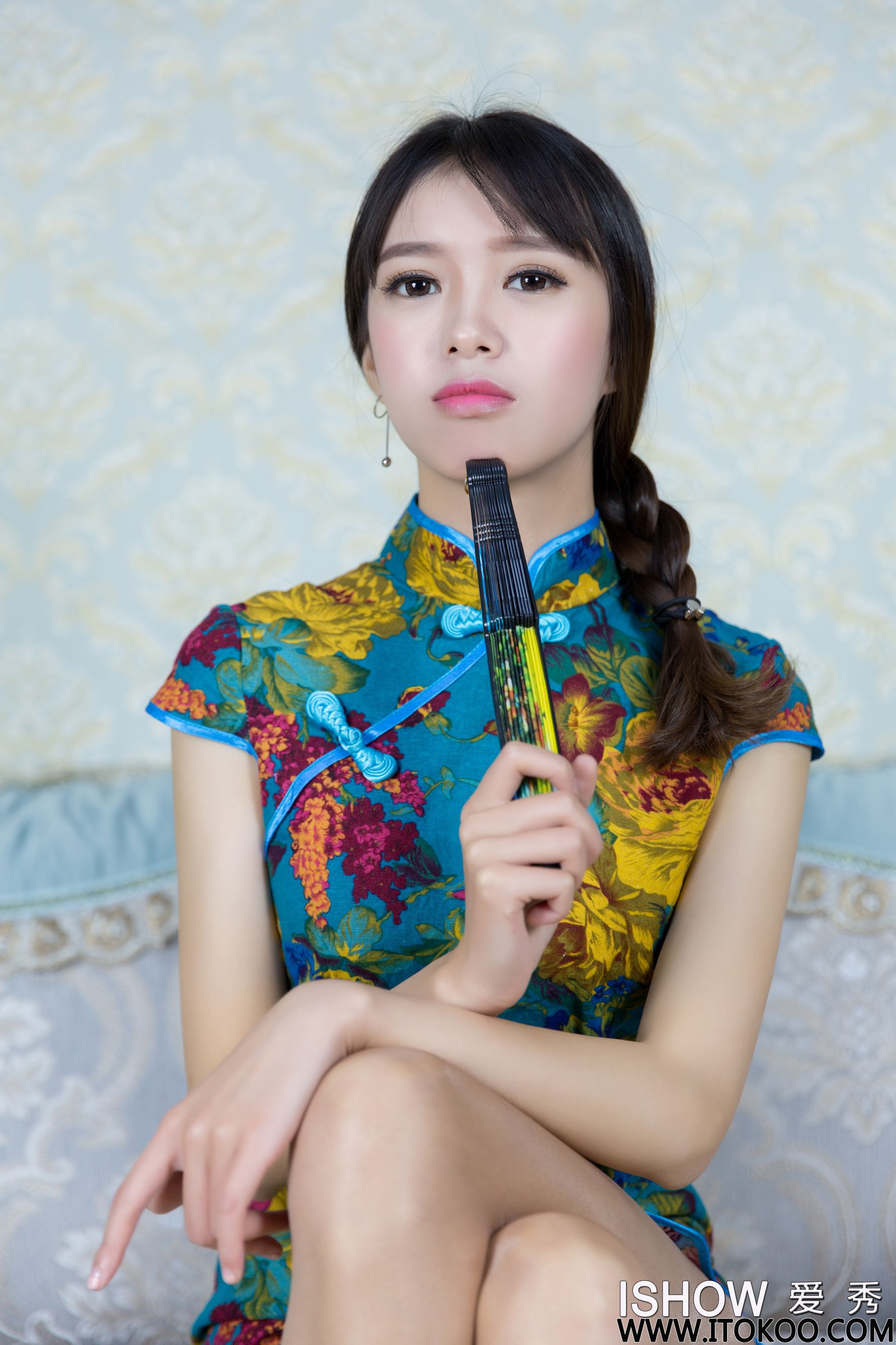 馨雅Adela《旗袍女神》 [ISHOW爱秀] NO.087
