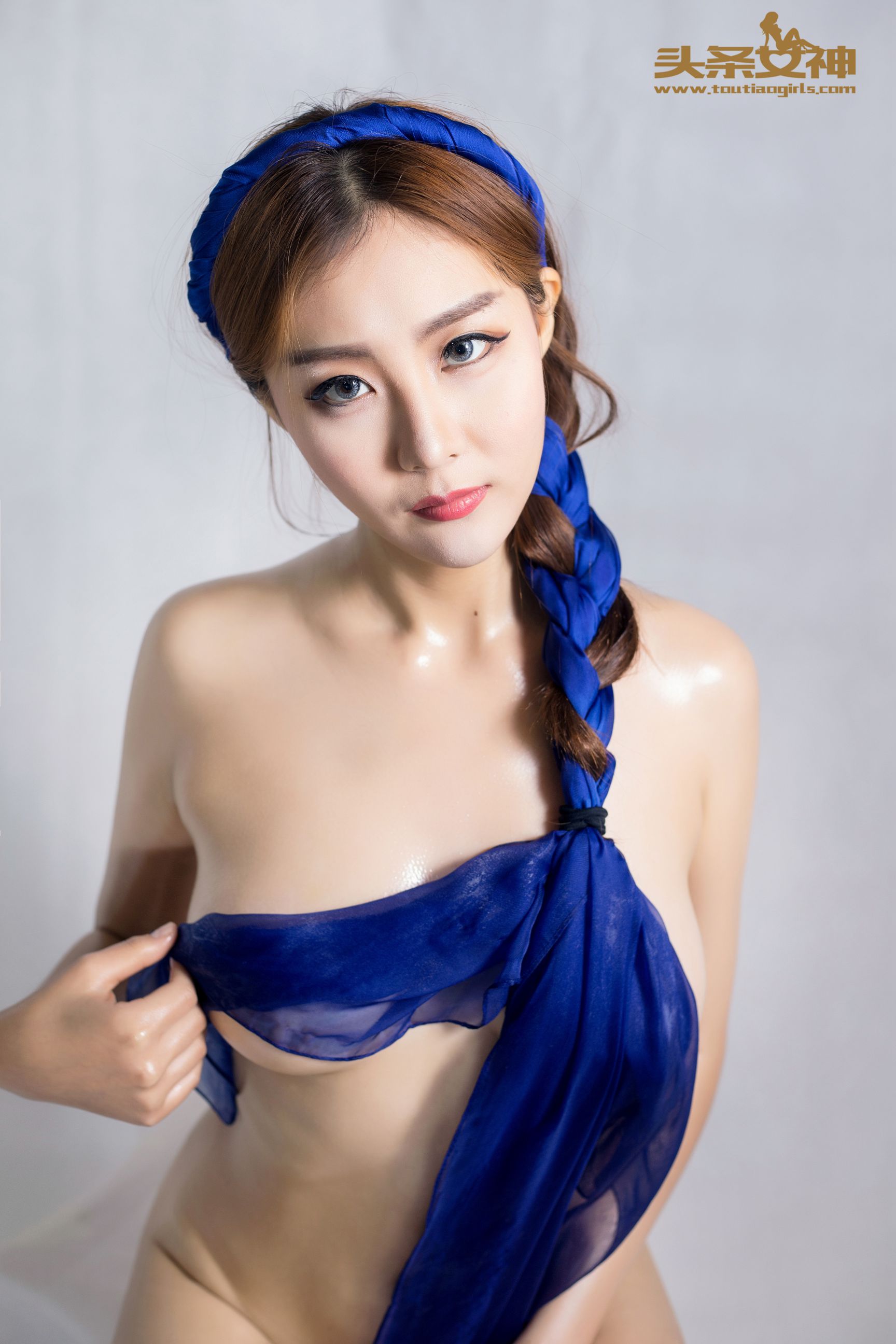小林《绿蓝菱》 [头条女神]
