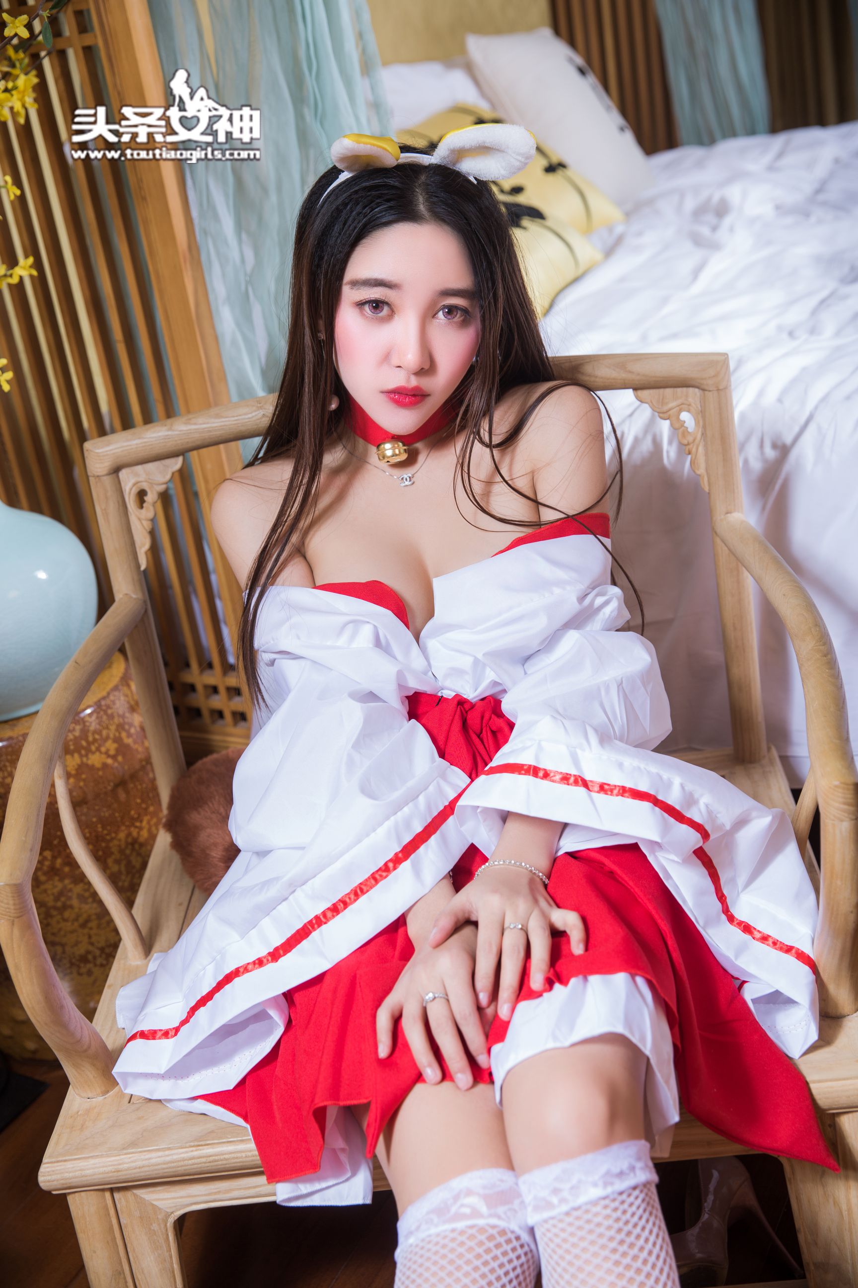 李梓熙《白桂院凛凛蝶 九尾狐狸COS》 [头条女神] VIP专享