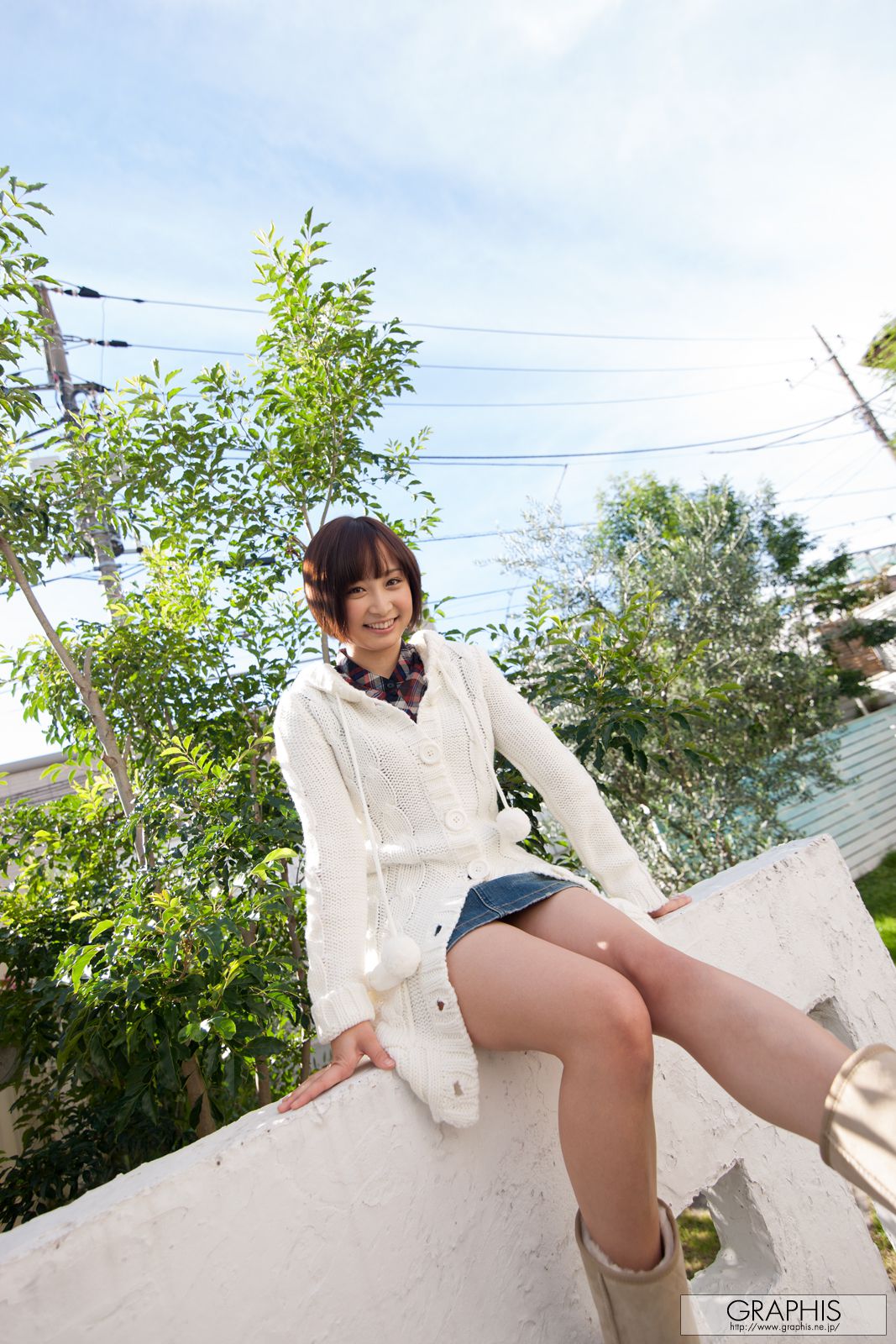 きみの歩美/君野步美 [Graphis] First Gravure 初脱ぎ娘