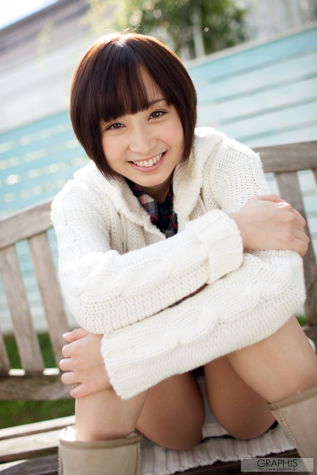 きみの歩美/君野步美 [Graphis] First Gravure 初脱ぎ娘