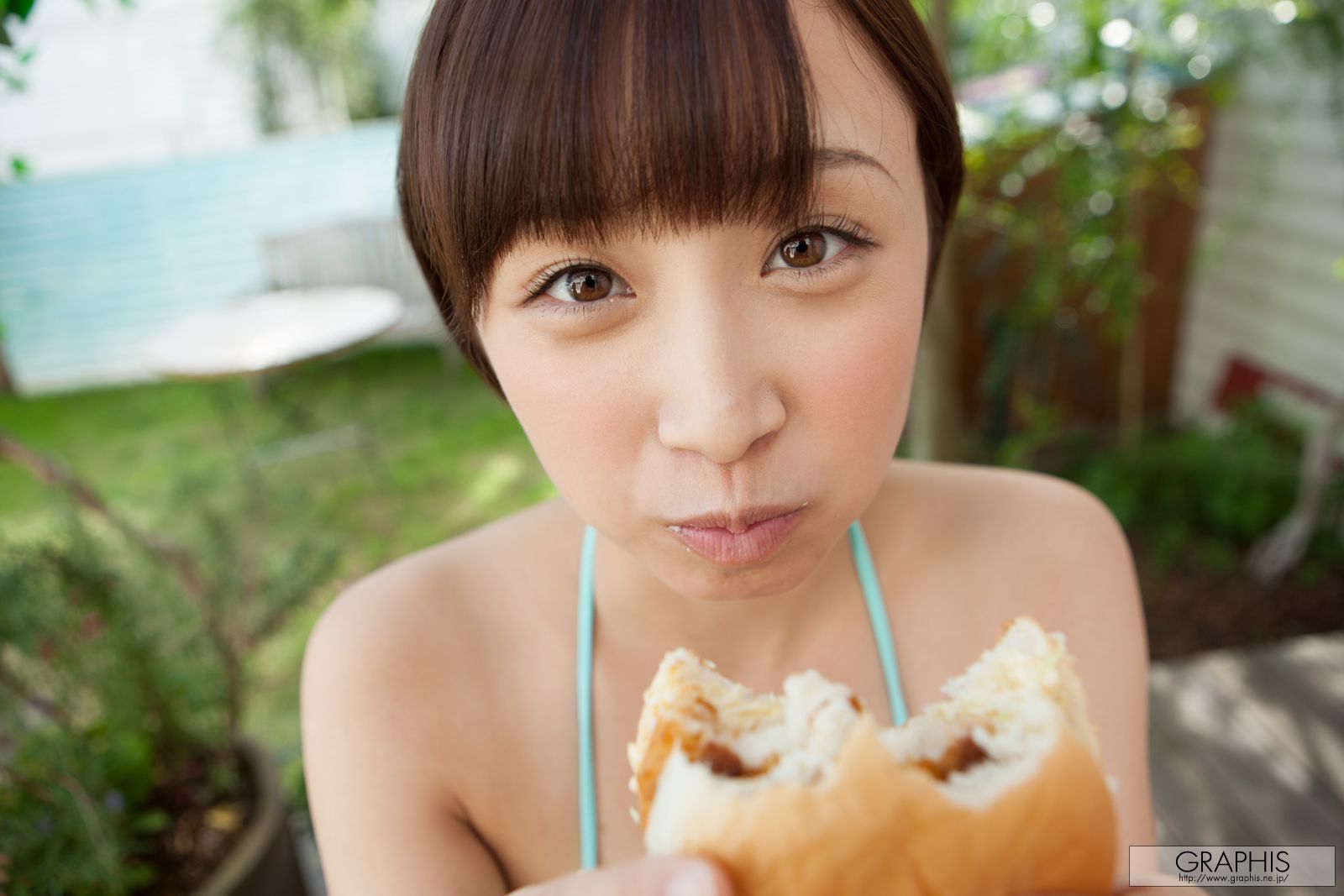 きみの歩美/君野步美 [Graphis] First Gravure 初脱ぎ娘