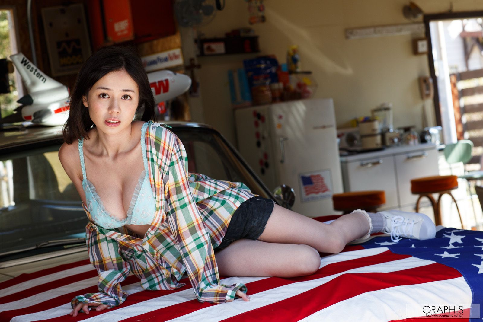 吉川あいみ/吉川爱美 [Graphis] First Gravure 初脱ぎ娘