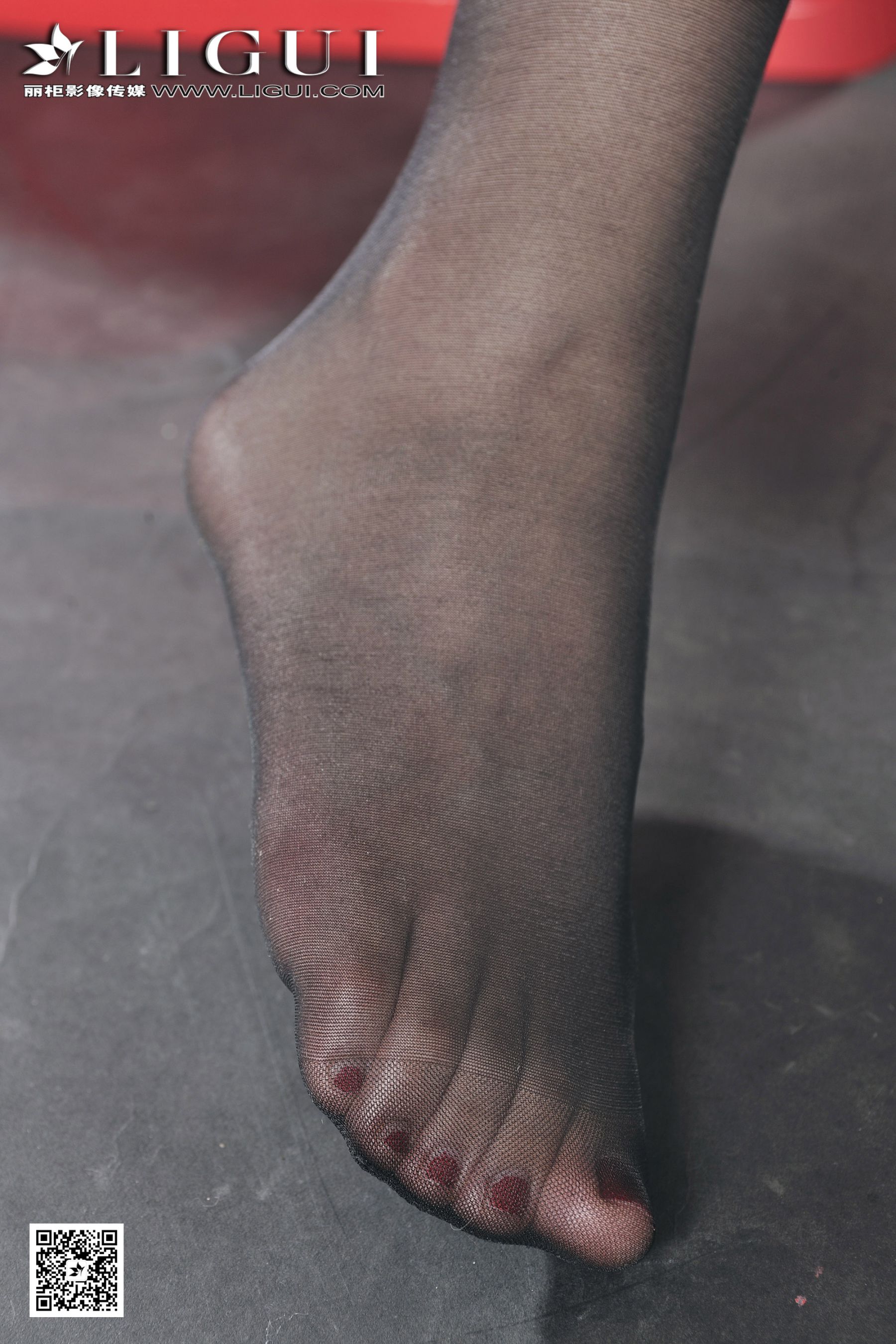 LIGUI文欣《黑丝美腿丝足》 上下部合集 [丽柜]