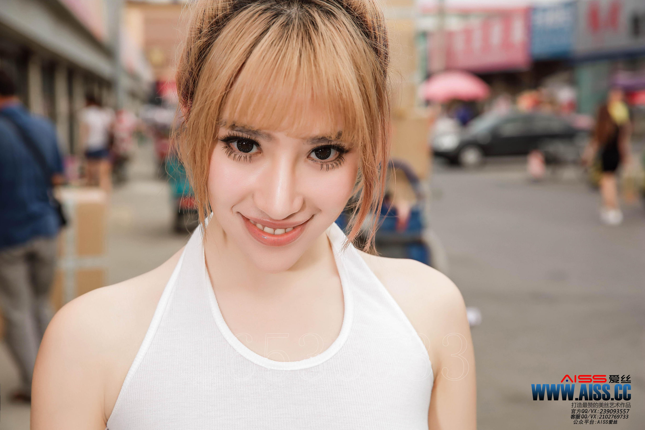 何冉《闹市&美丝》 [AISS爱丝] F6012