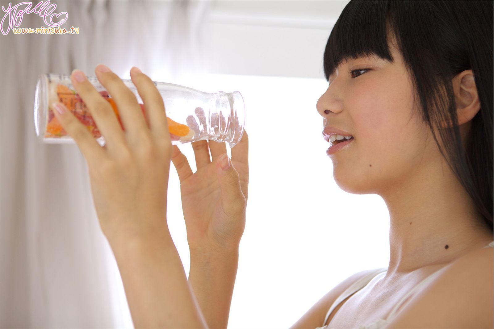 山中知恵 Tomoe Yamanaka 第一部 [Minisuka.tv] 现役女子高生