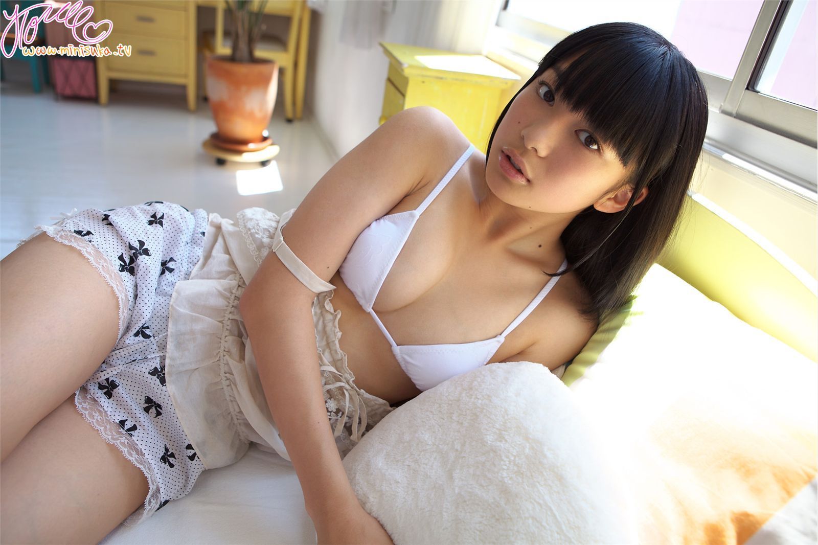 山中知恵 Tomoe Yamanaka 第一部 [Minisuka.tv] 现役女子高生