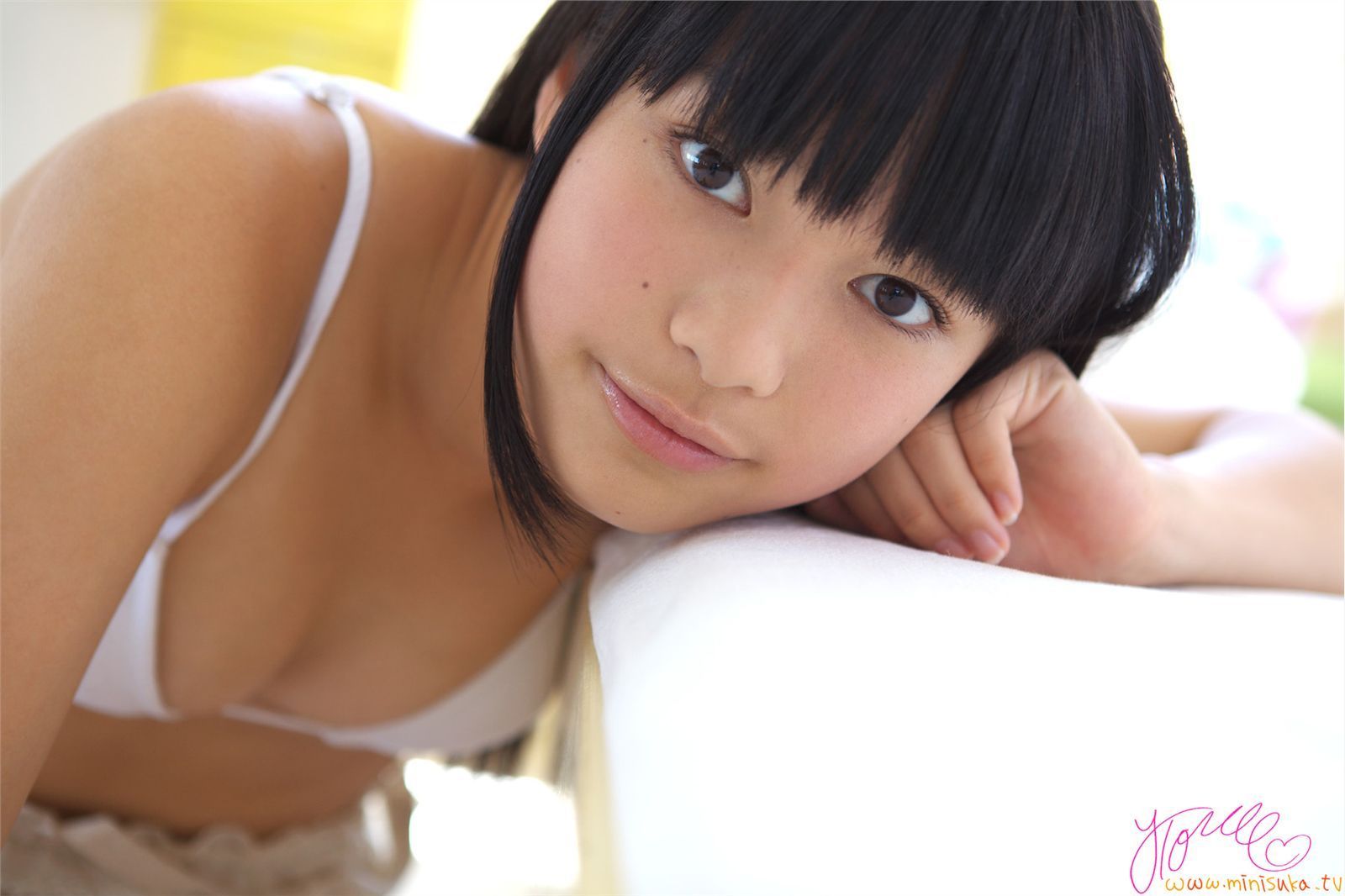 山中知恵 Tomoe Yamanaka 第一部 [Minisuka.tv] 现役女子高生