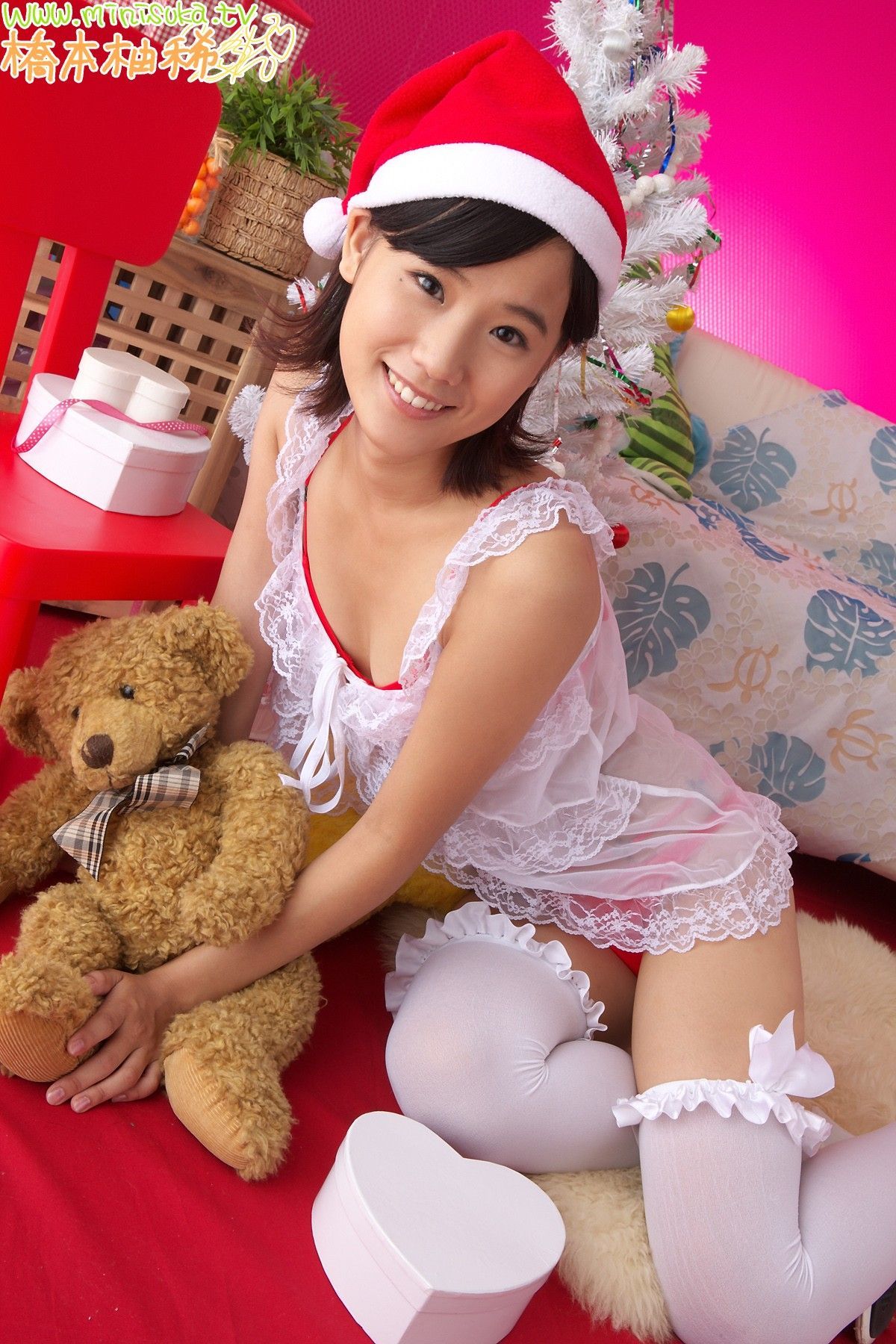 橋本柚稀 现役女子高生 [Minisuka.tv] Present Gallery