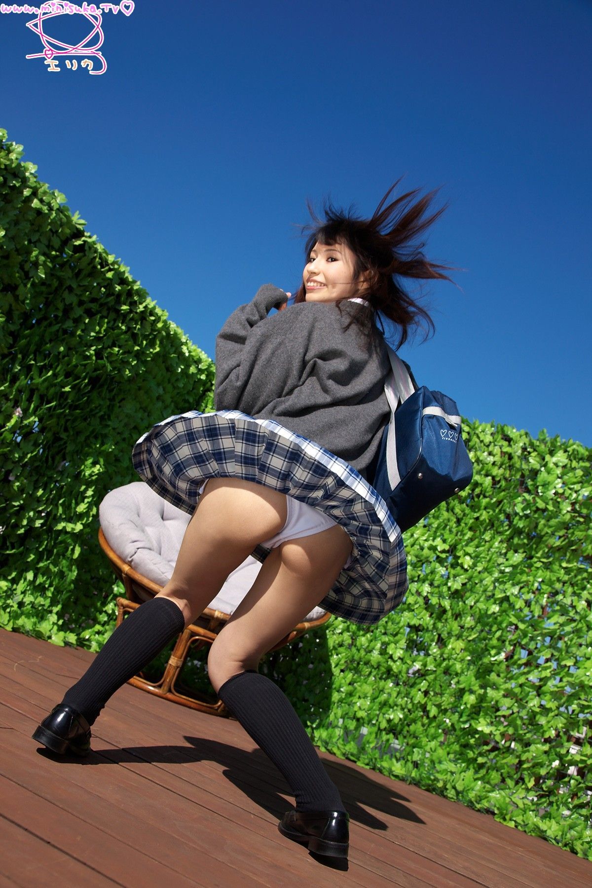寿エリカ/寿绘里香 Erika 现役女子高生 [Minisuka.tv]