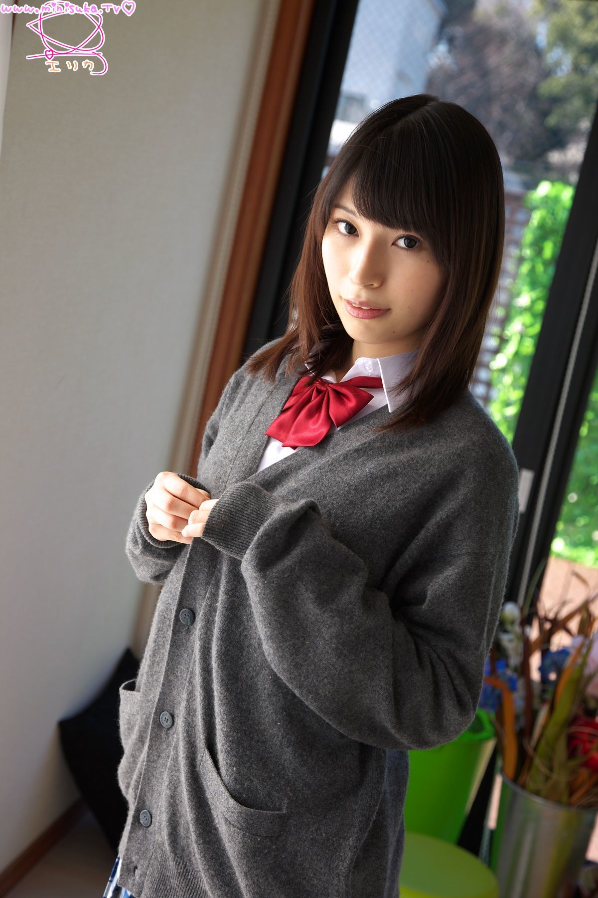 寿エリカ/寿绘里香 Erika 现役女子高生 [Minisuka.tv]