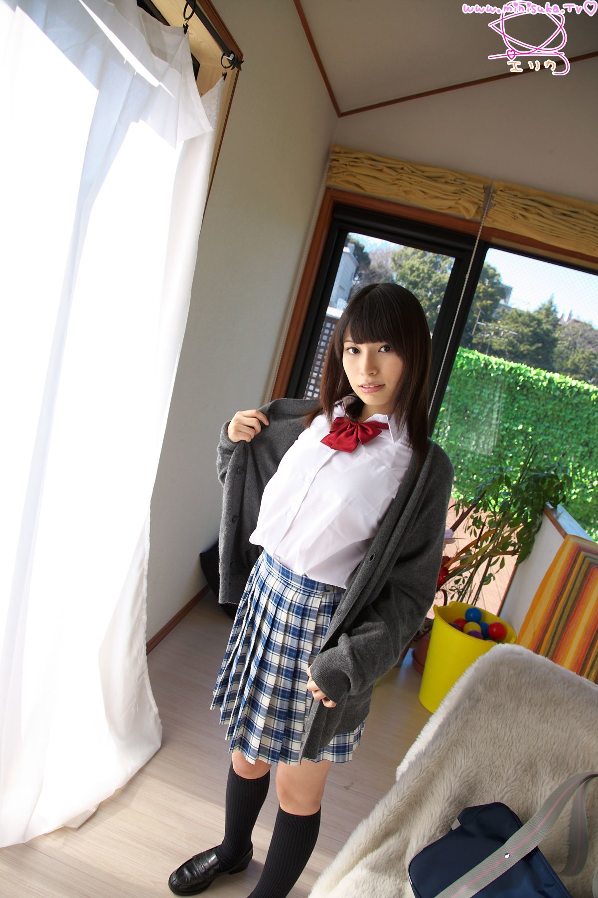 寿エリカ/寿绘里香 Erika 现役女子高生 [Minisuka.tv]