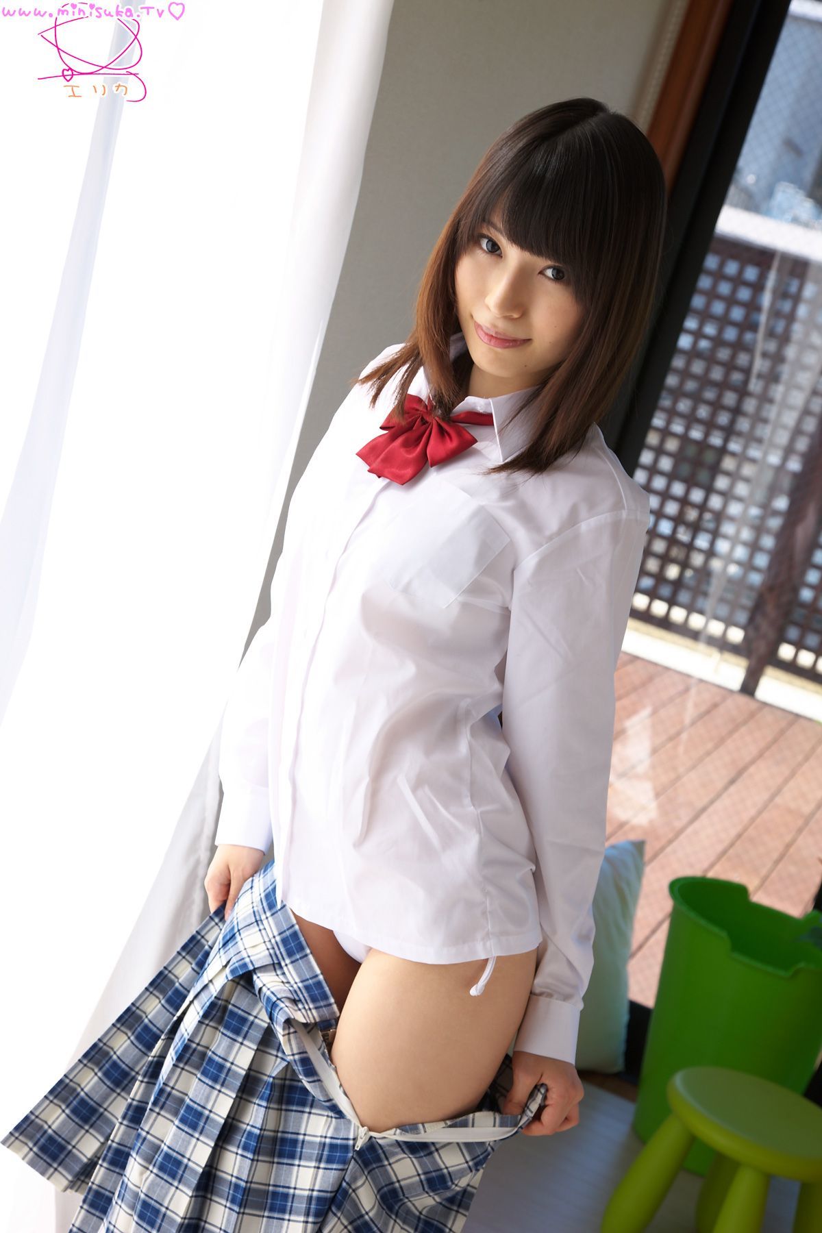 寿エリカ/寿绘里香 Erika 现役女子高生 [Minisuka.tv]