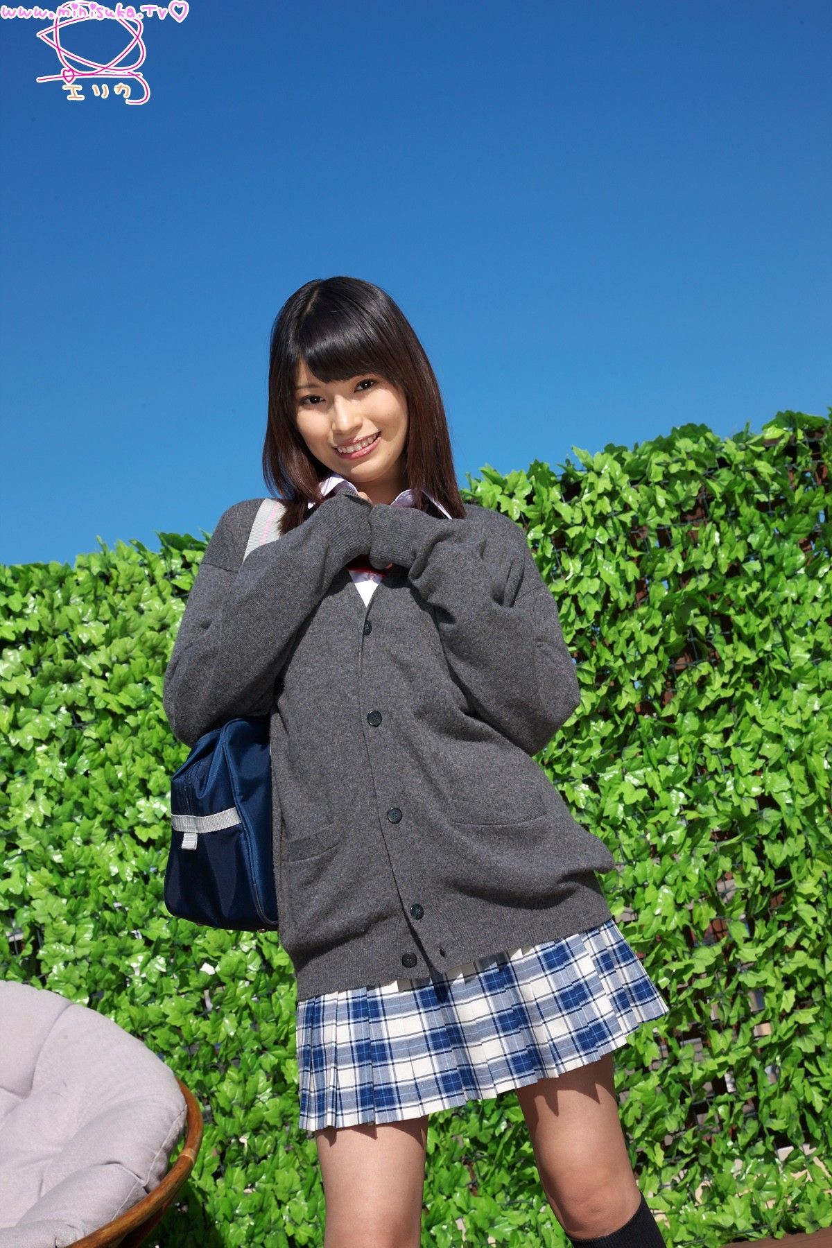 寿エリカ/寿绘里香 Erika 现役女子高生 [Minisuka.tv]