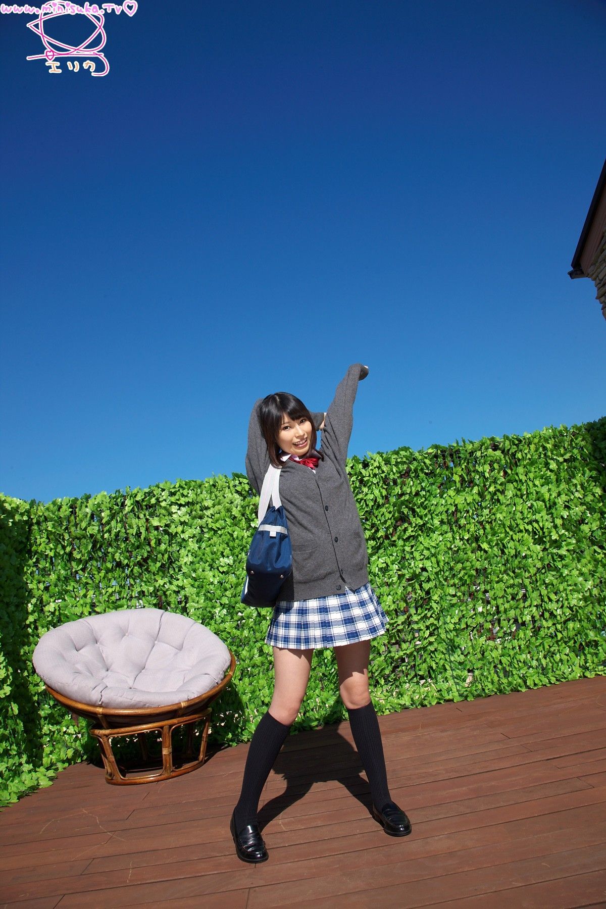 寿エリカ/寿绘里香 Erika 现役女子高生 [Minisuka.tv]