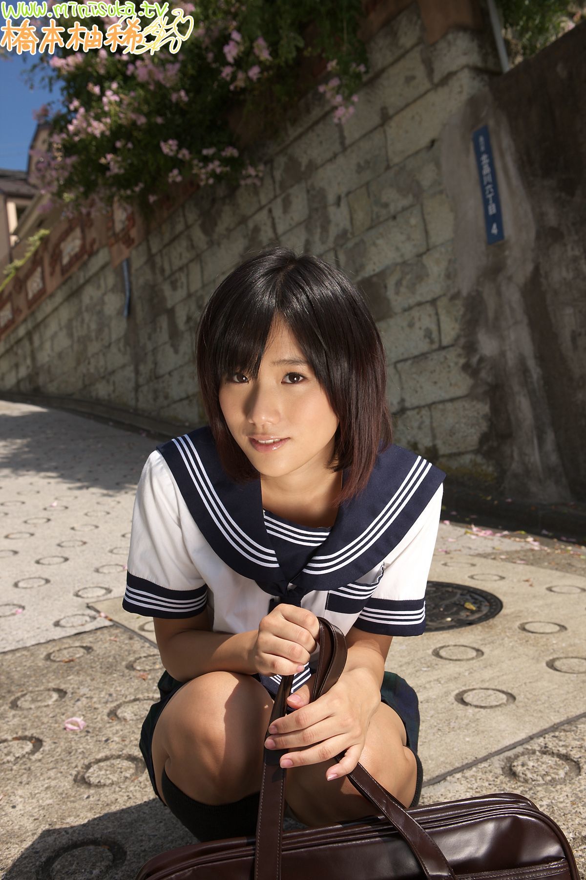 橋本柚稀 制服ギャラリ 第一部 [Minisuka.tv]
