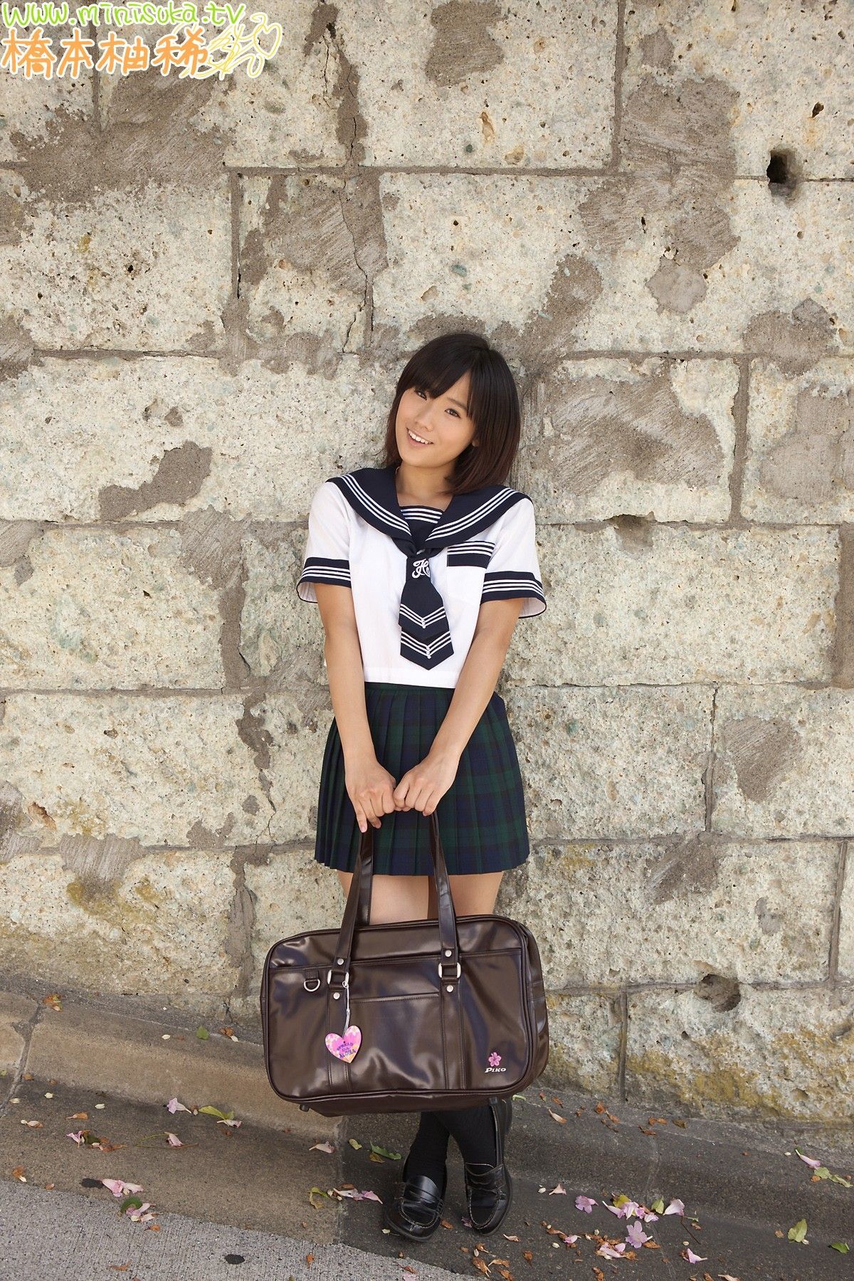 橋本柚稀 制服ギャラリ 第一部 [Minisuka.tv]
