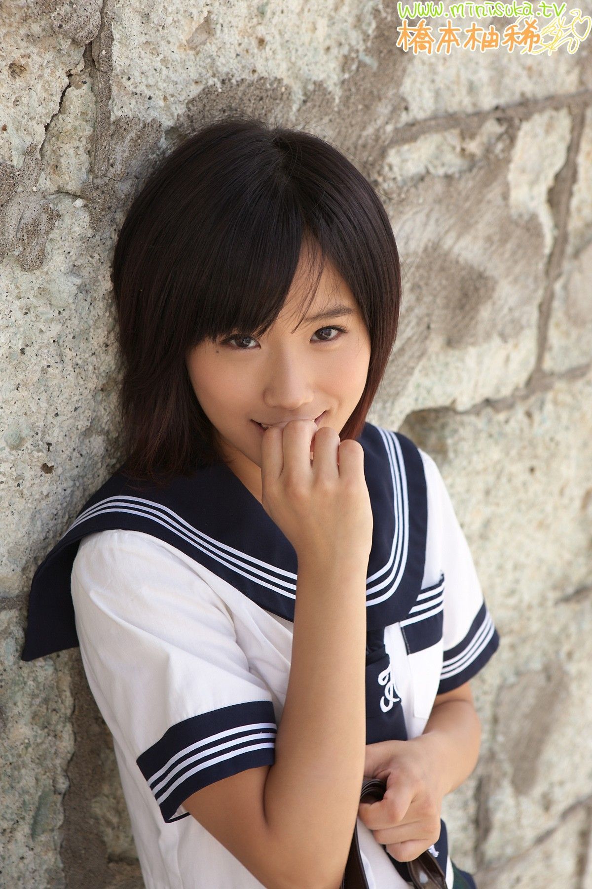 橋本柚稀 制服ギャラリ 第一部 [Minisuka.tv]