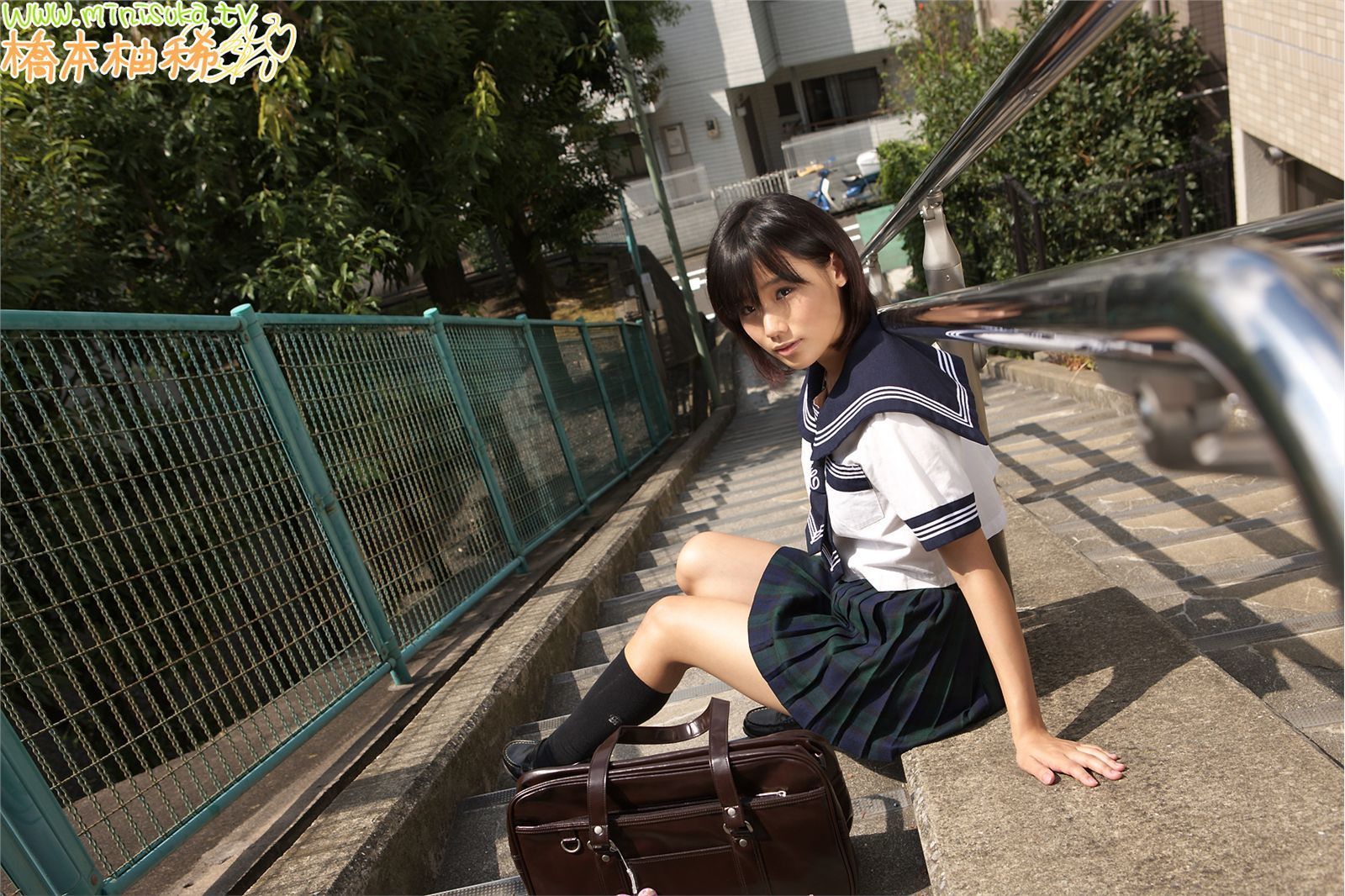 橋本柚稀 制服ギャラリ 第一部 [Minisuka.tv]