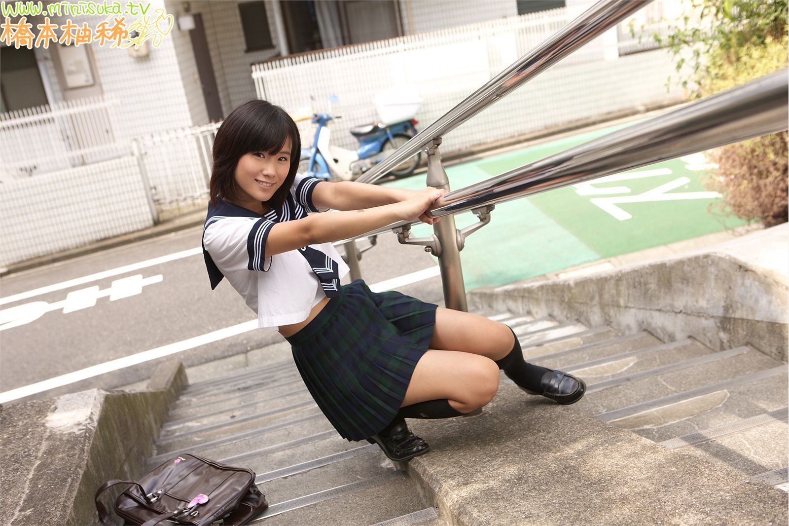 橋本柚稀 制服ギャラリ 第一部 [Minisuka.tv]