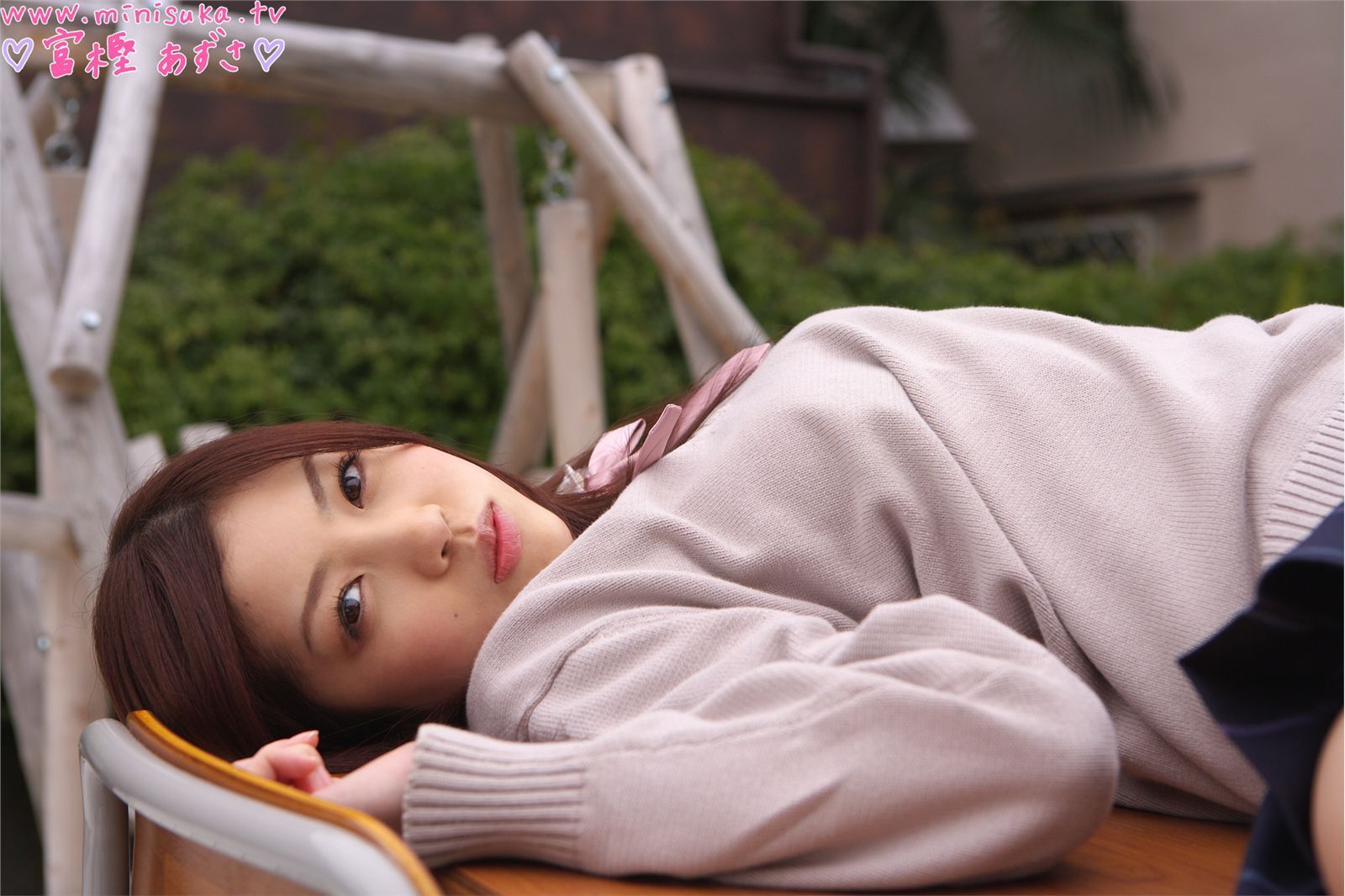 富樫あずさ Azusa Togashi  第二部 [Minisuka.tv] 现役女子高生