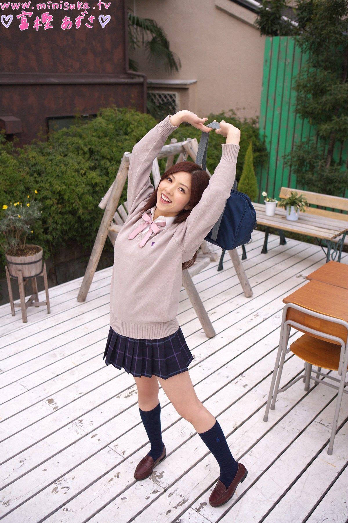 富樫あずさ Azusa Togashi  第二部 [Minisuka.tv] 现役女子高生