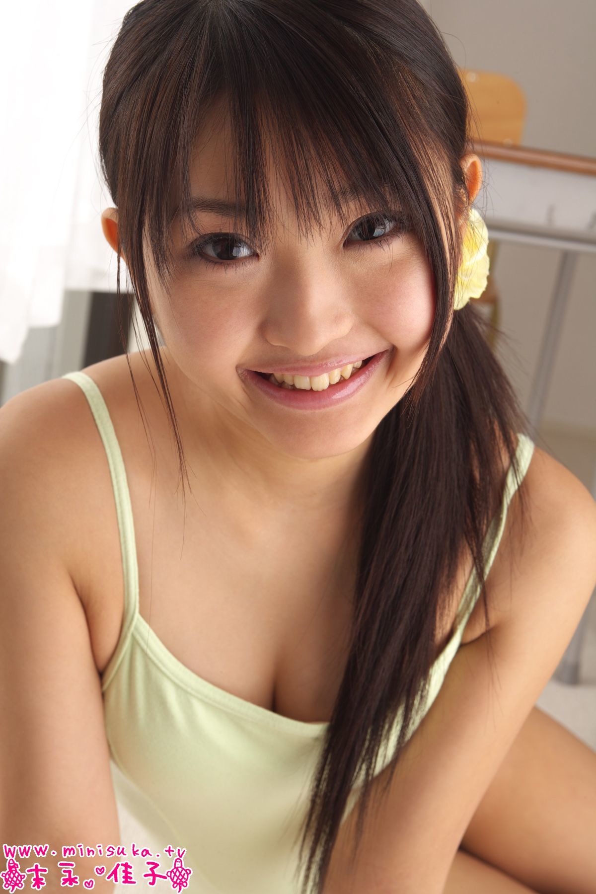 末永佳子 Suenaga Yoshiko 现役女子高生 [Minisuka.tv]