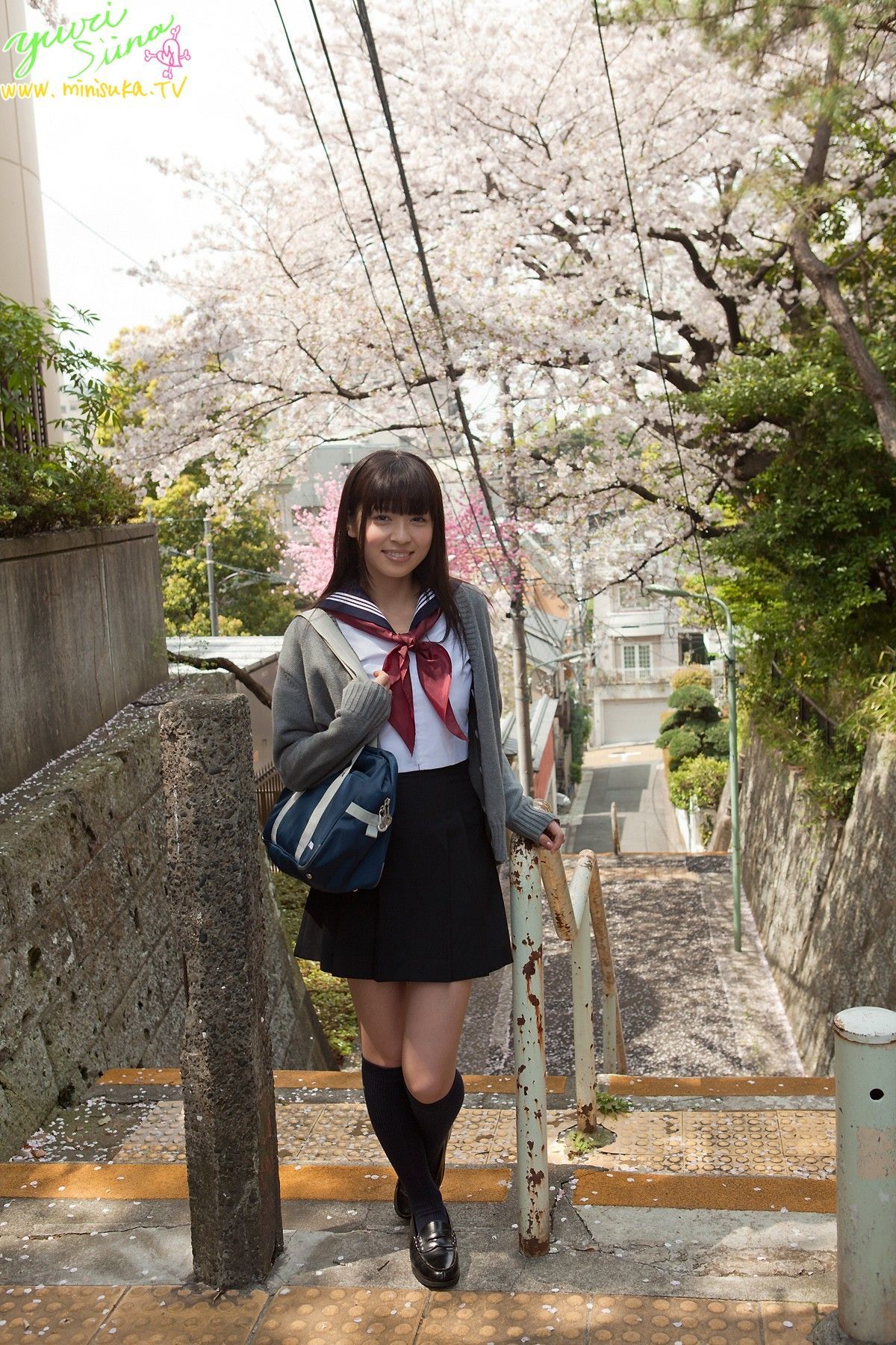 椎名遊莉 Yuuri Shiina 现役女子高生 [Minisuka.tv]