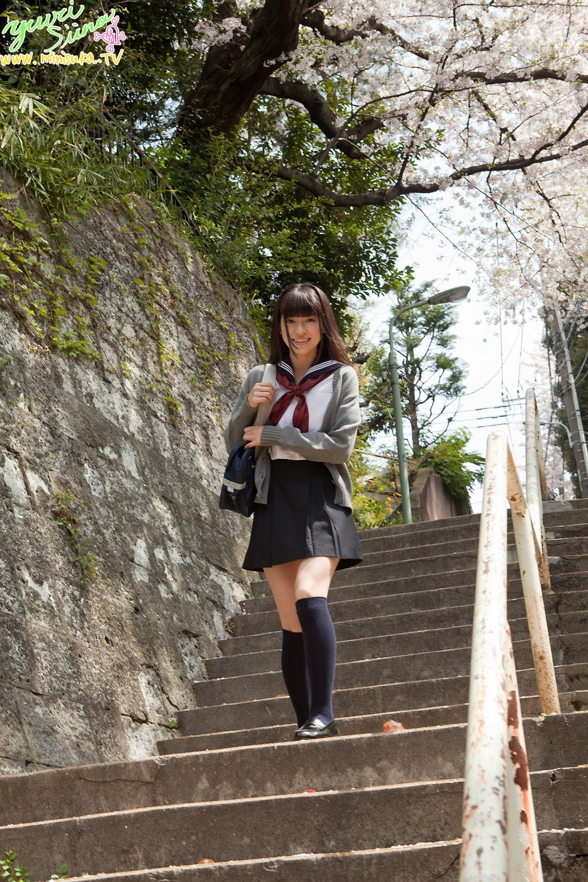 椎名遊莉 Yuuri Shiina 现役女子高生 [Minisuka.tv]