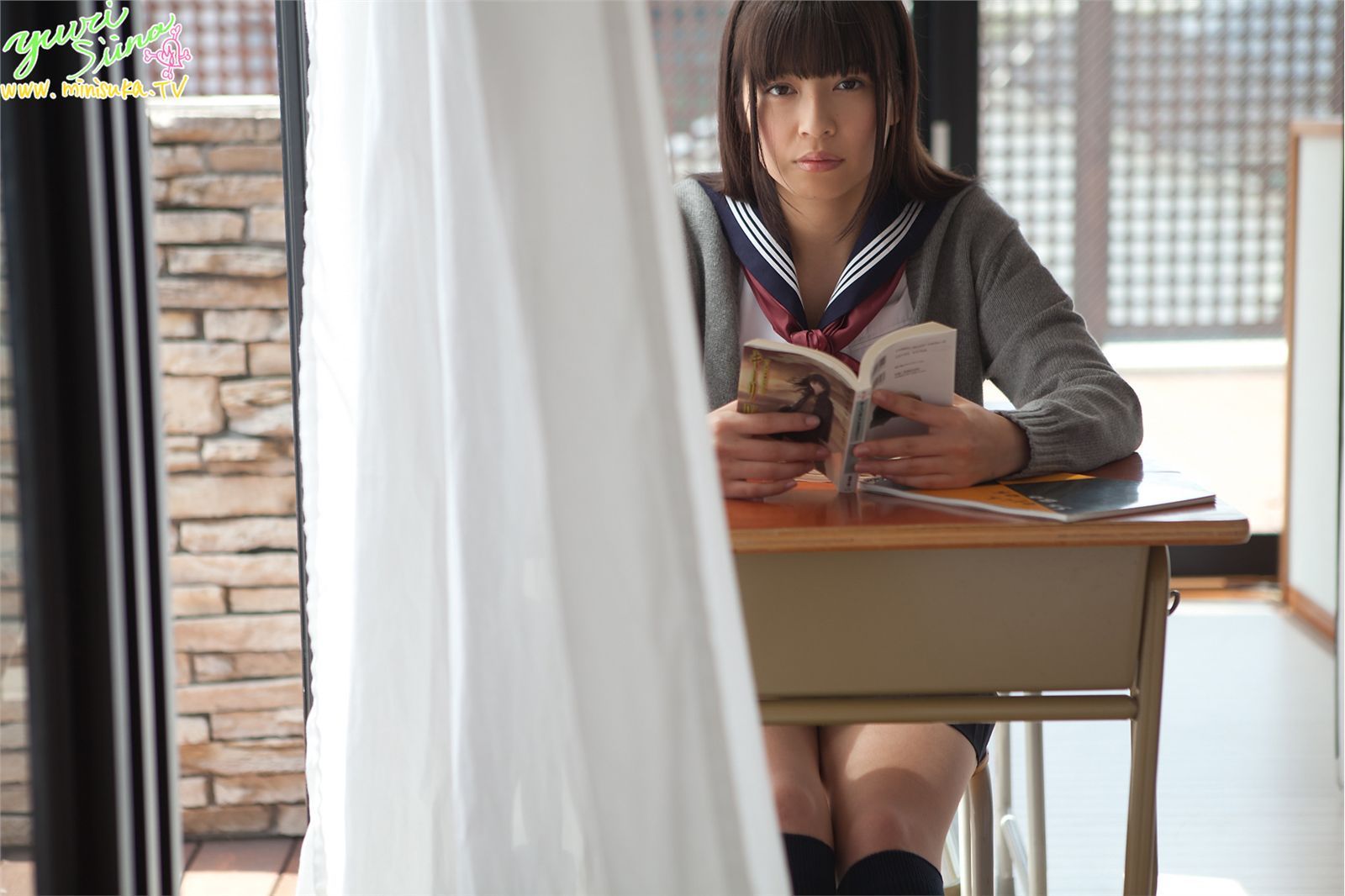 椎名遊莉 Yuuri Shiina 现役女子高生 [Minisuka.tv]